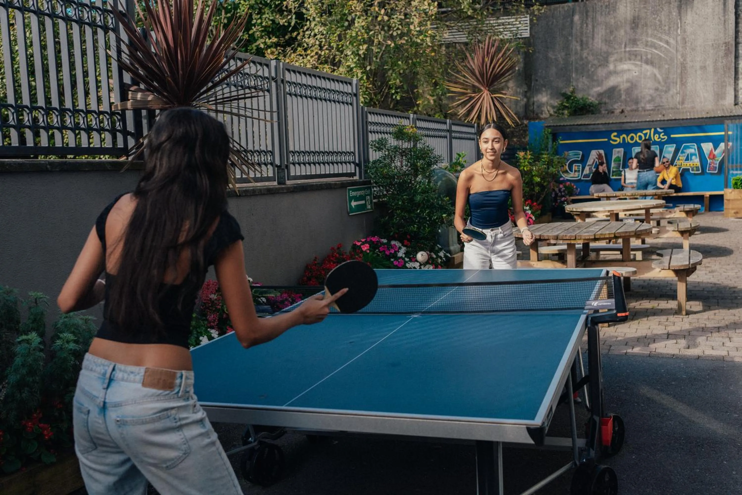 People in Snoozles Galway City Centre