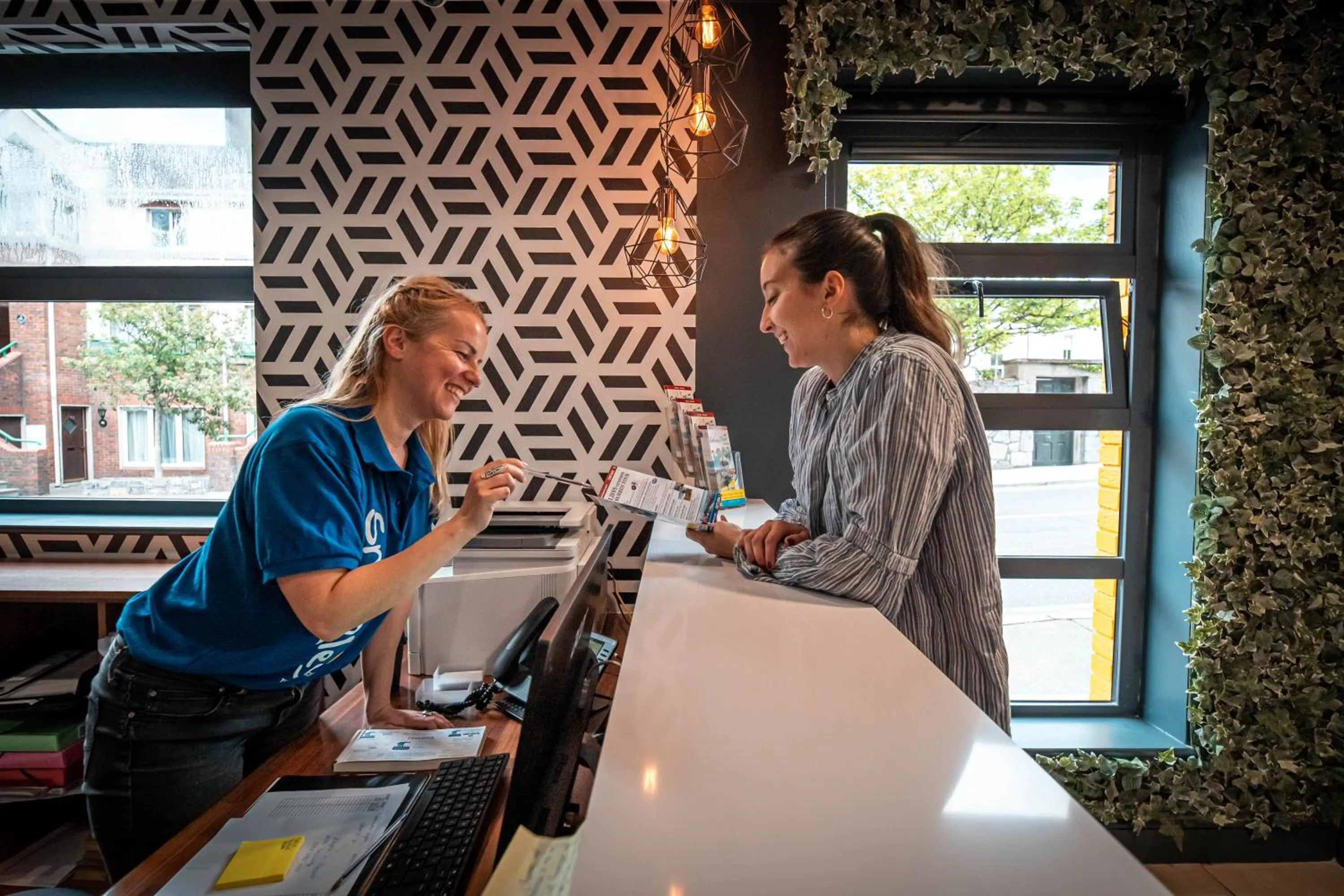 Lobby or reception in Snoozles Galway City Centre
