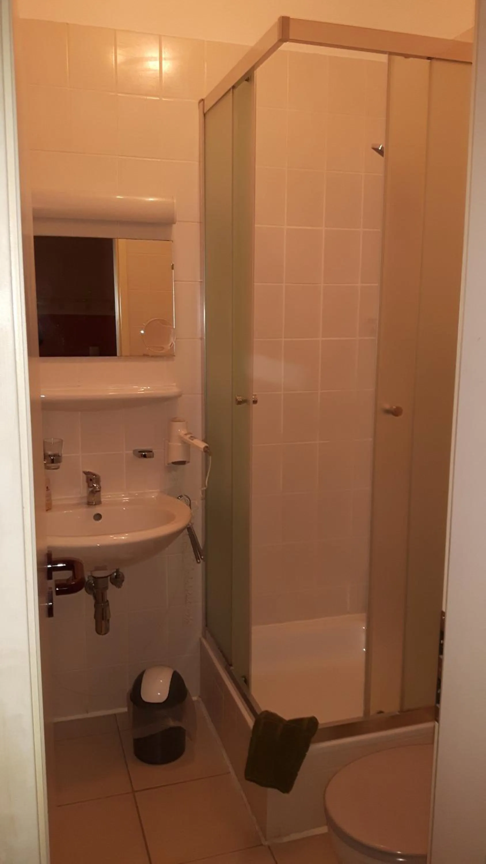 Bathroom in Hotel & Pension Plagwitzer Hof