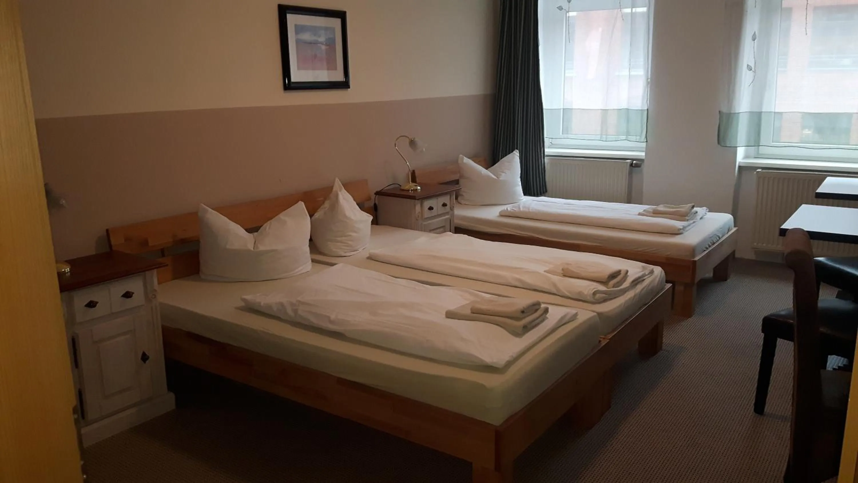 Bed in Hotel & Pension Plagwitzer Hof