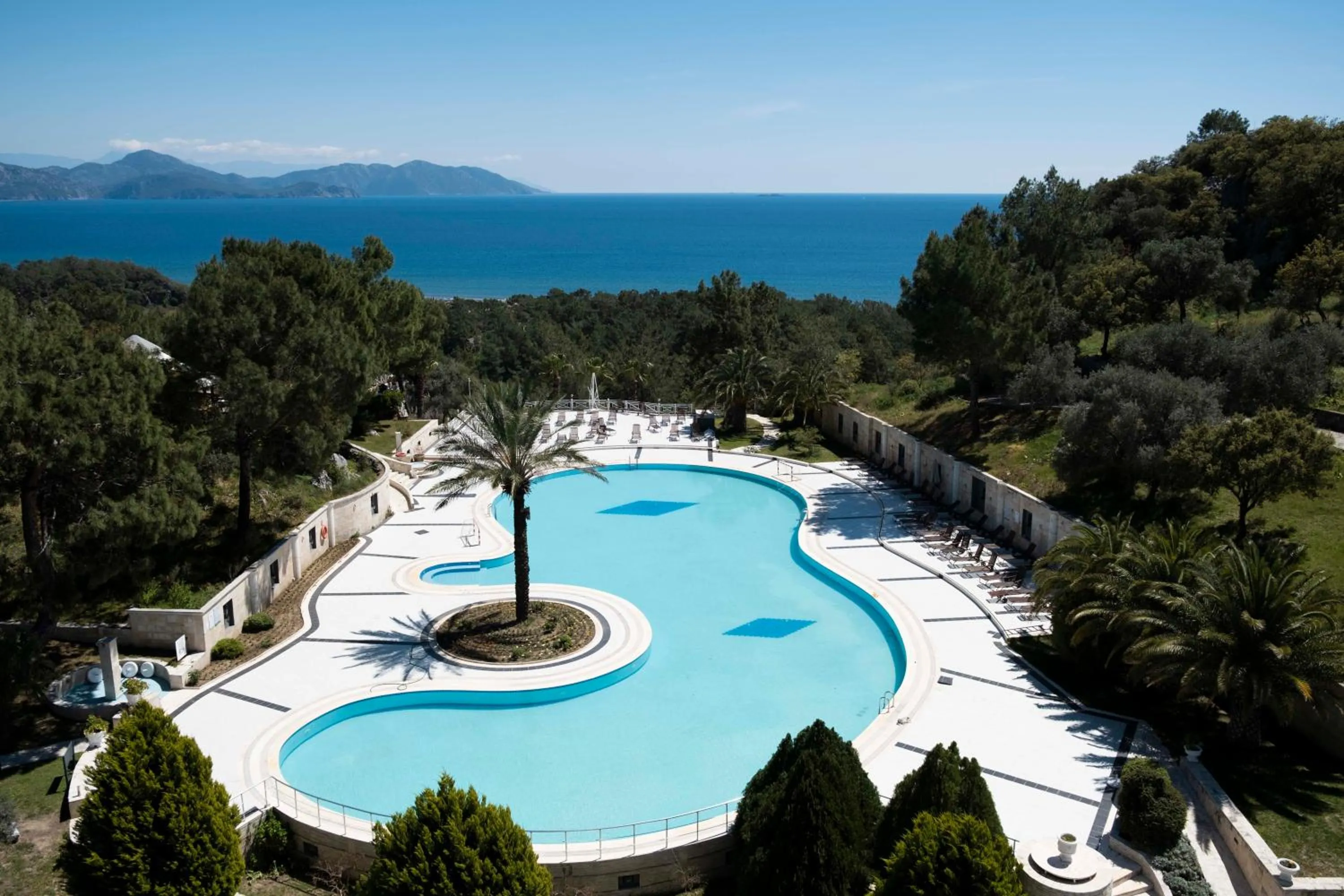 Swimming pool in X Life Hotel Sarıgerme 15 - Adult Hotel