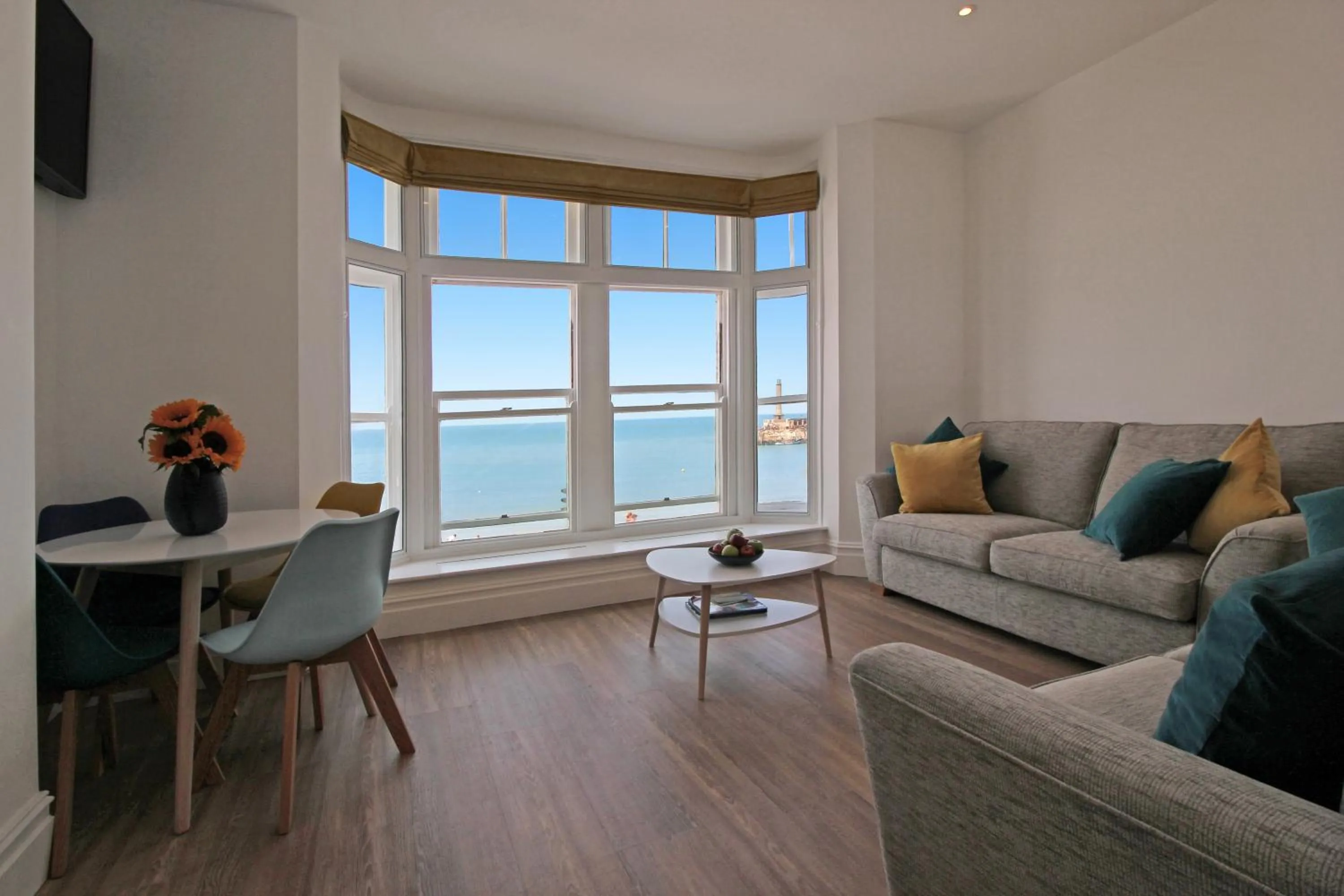 Living room in Macatsim Seaview Sunset