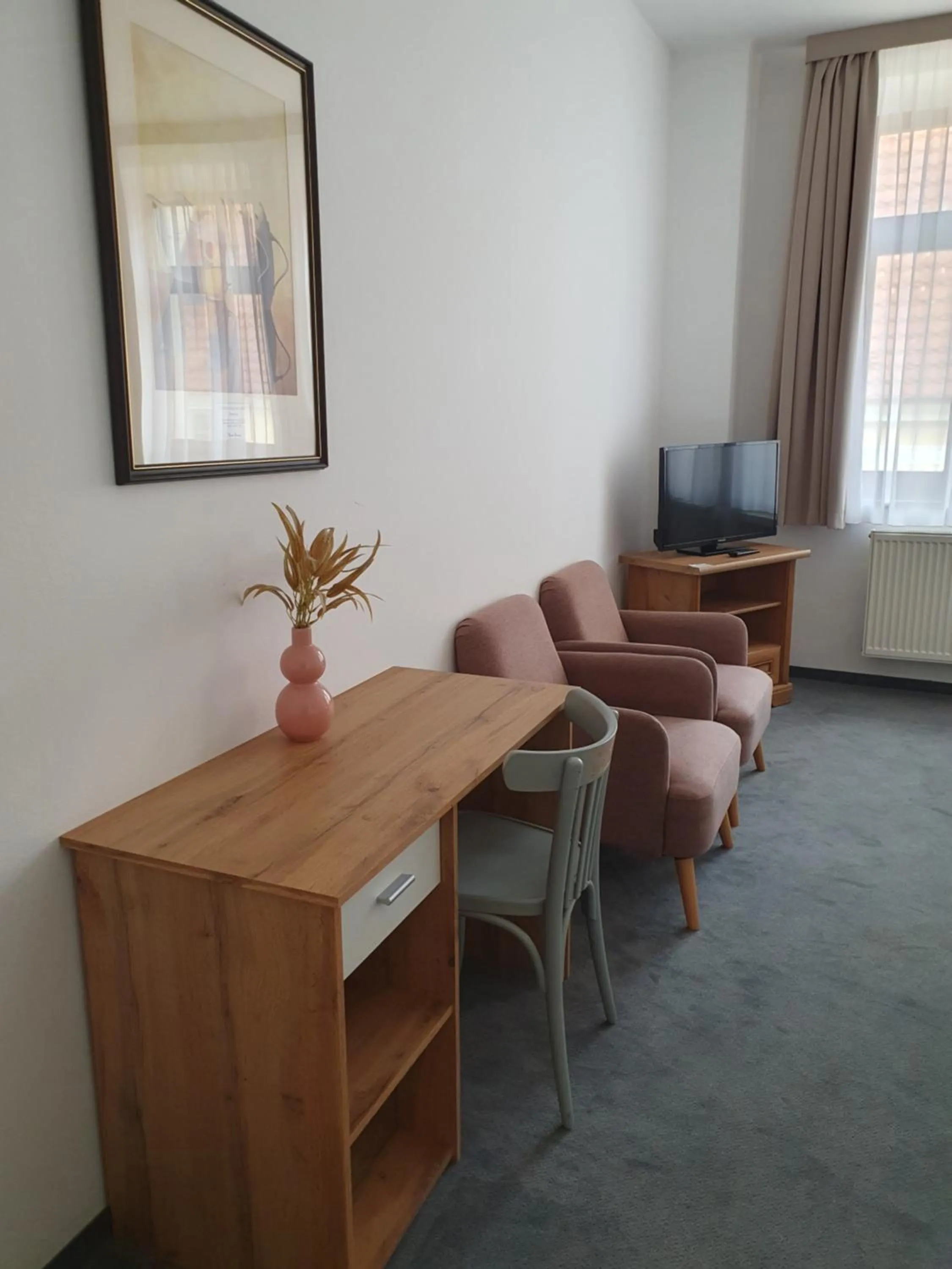 Seating area in Pension U Tří sedláků