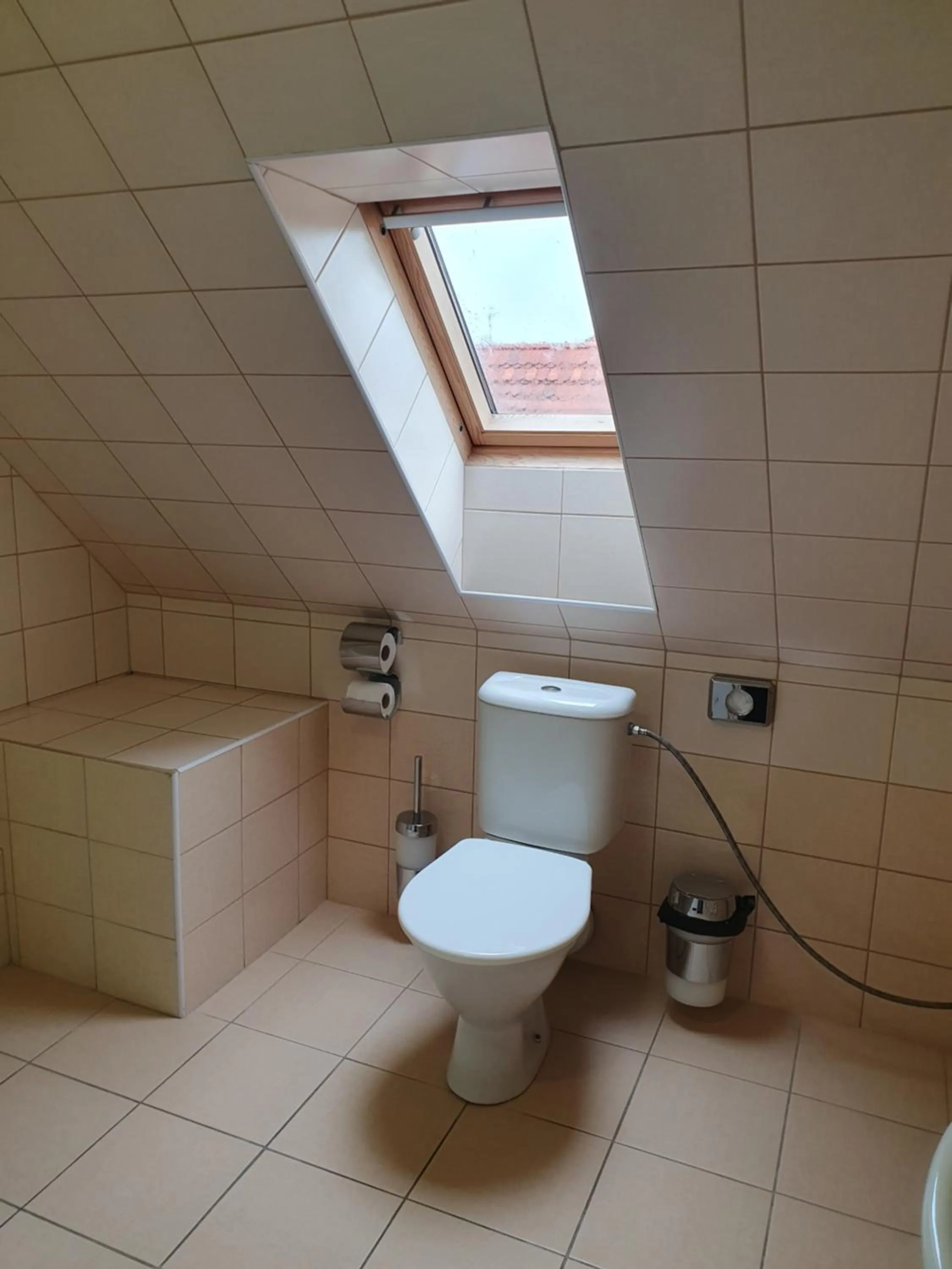 Toilet in Pension U Tří sedláků