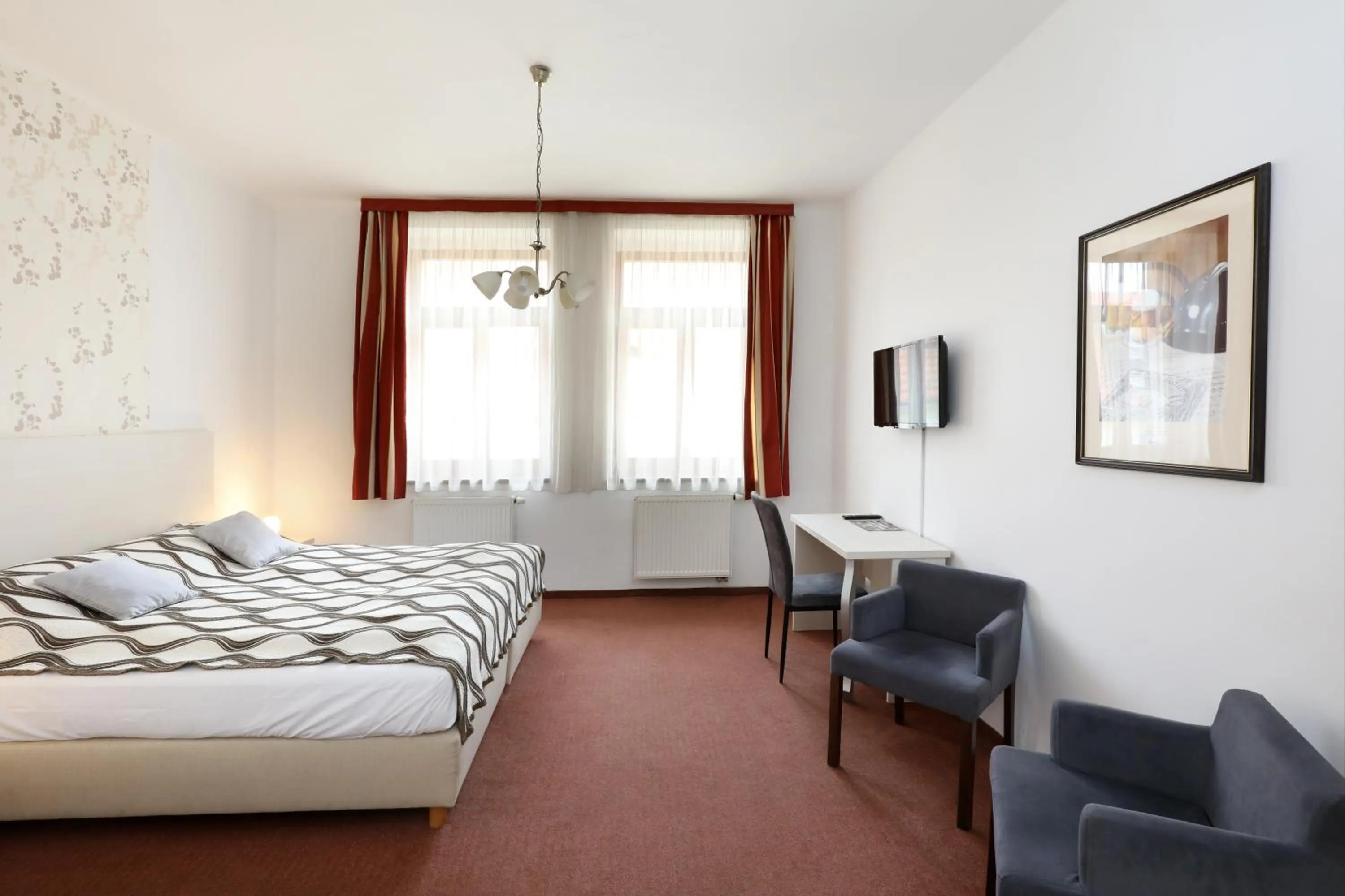 Bed in Pension U Tří sedláků