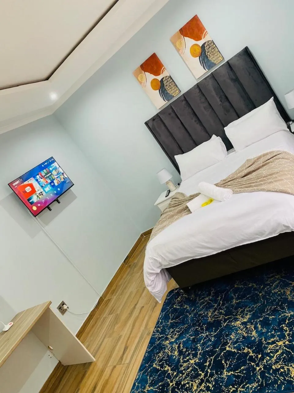 Bed in Airport Imperial Guest House