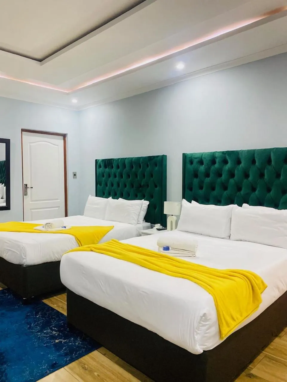 Photo of the whole room, Bed in Airport Imperial Guest House