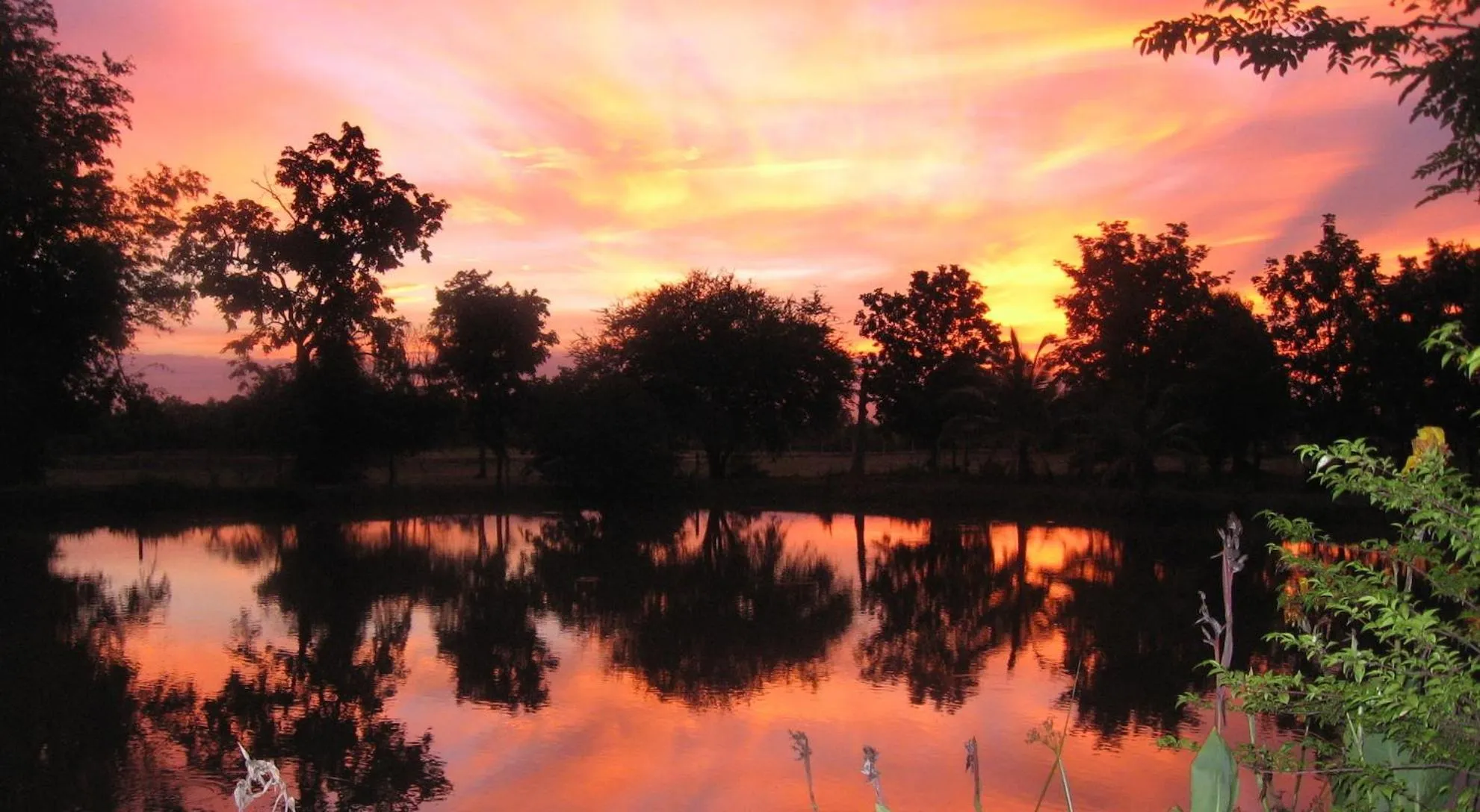 Sunrise in Isaan Perazim Park