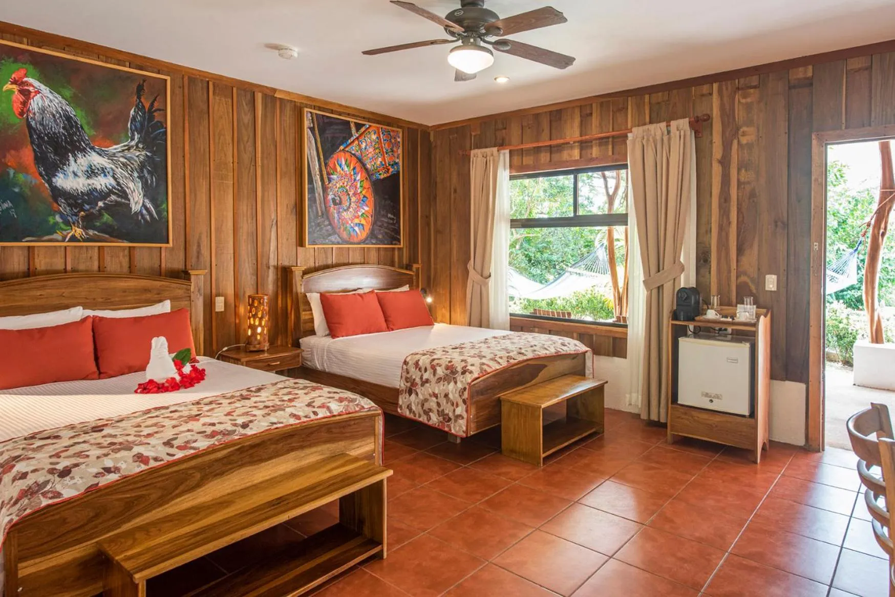 Photo of the whole room, Bed in Hacienda Guachipelin Volcano Ranch Hotel & Hot Springs