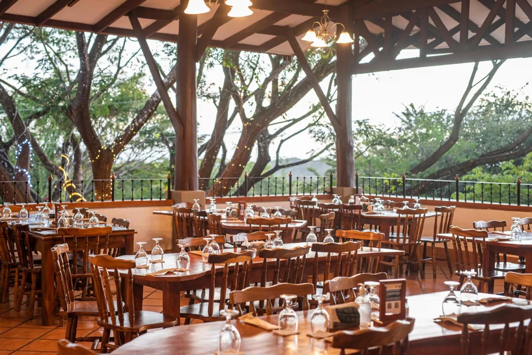 Restaurant/places to eat in Hacienda Guachipelin Volcano Ranch Hotel & Hot Springs