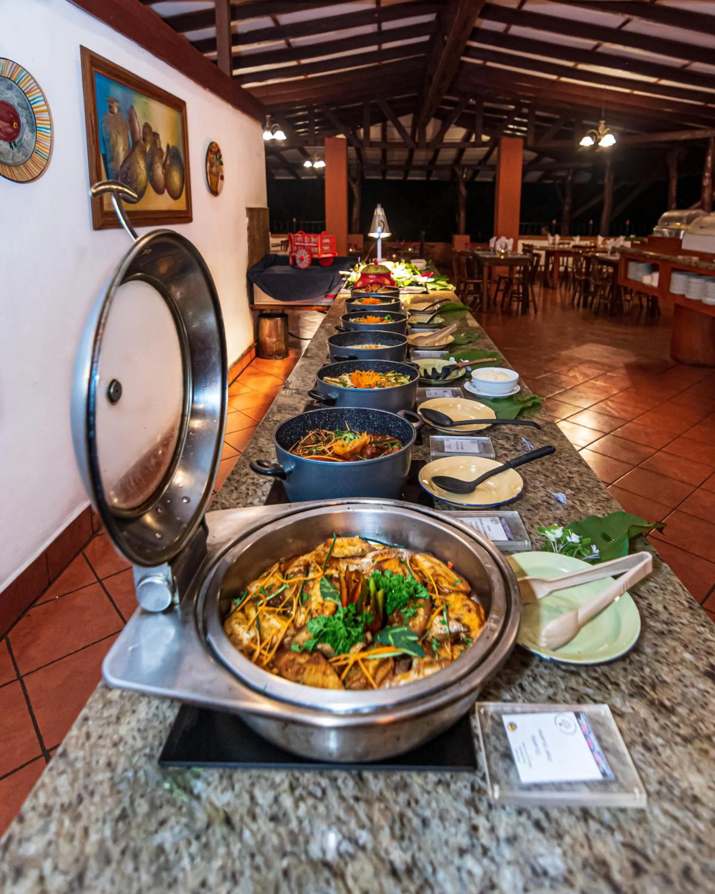 Restaurant/places to eat in Hacienda Guachipelin Volcano Ranch Hotel & Hot Springs