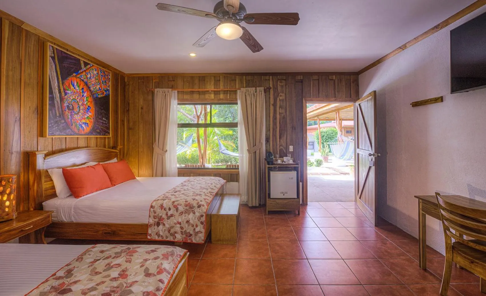 Photo of the whole room, Bed in Hacienda Guachipelin Volcano Ranch Hotel & Hot Springs