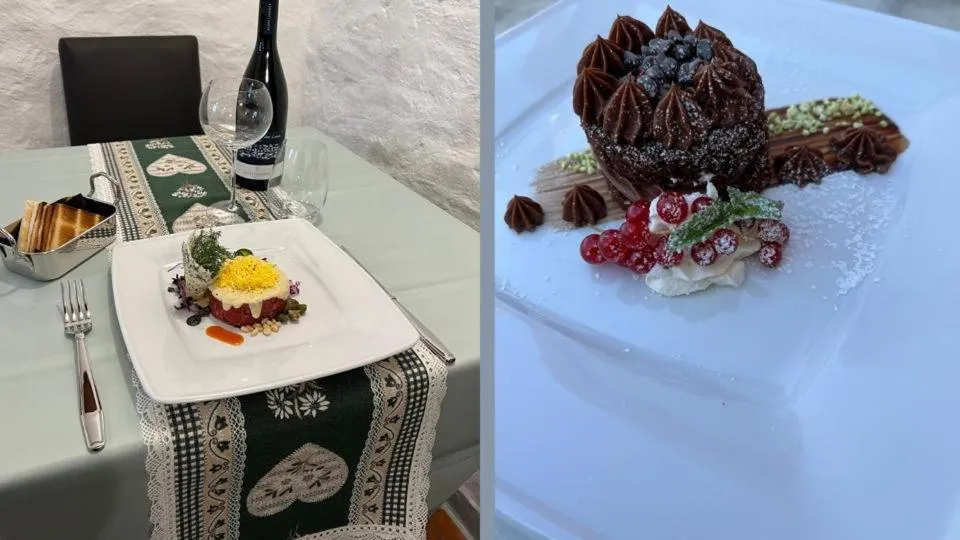 Food in Hotel und Restaurant Alpina
