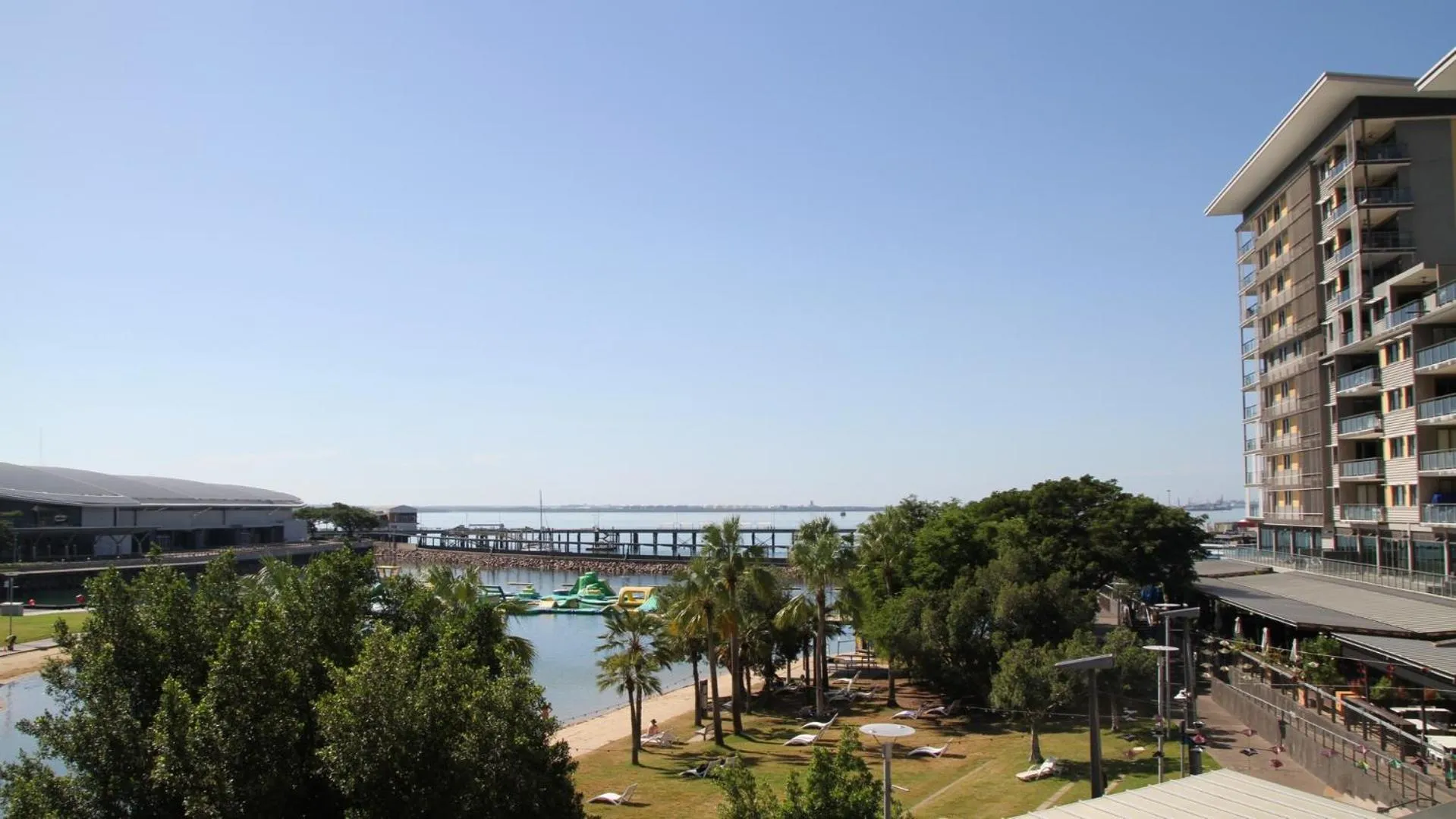 Sea view in Darwin Waterfront Short Stay Apartments