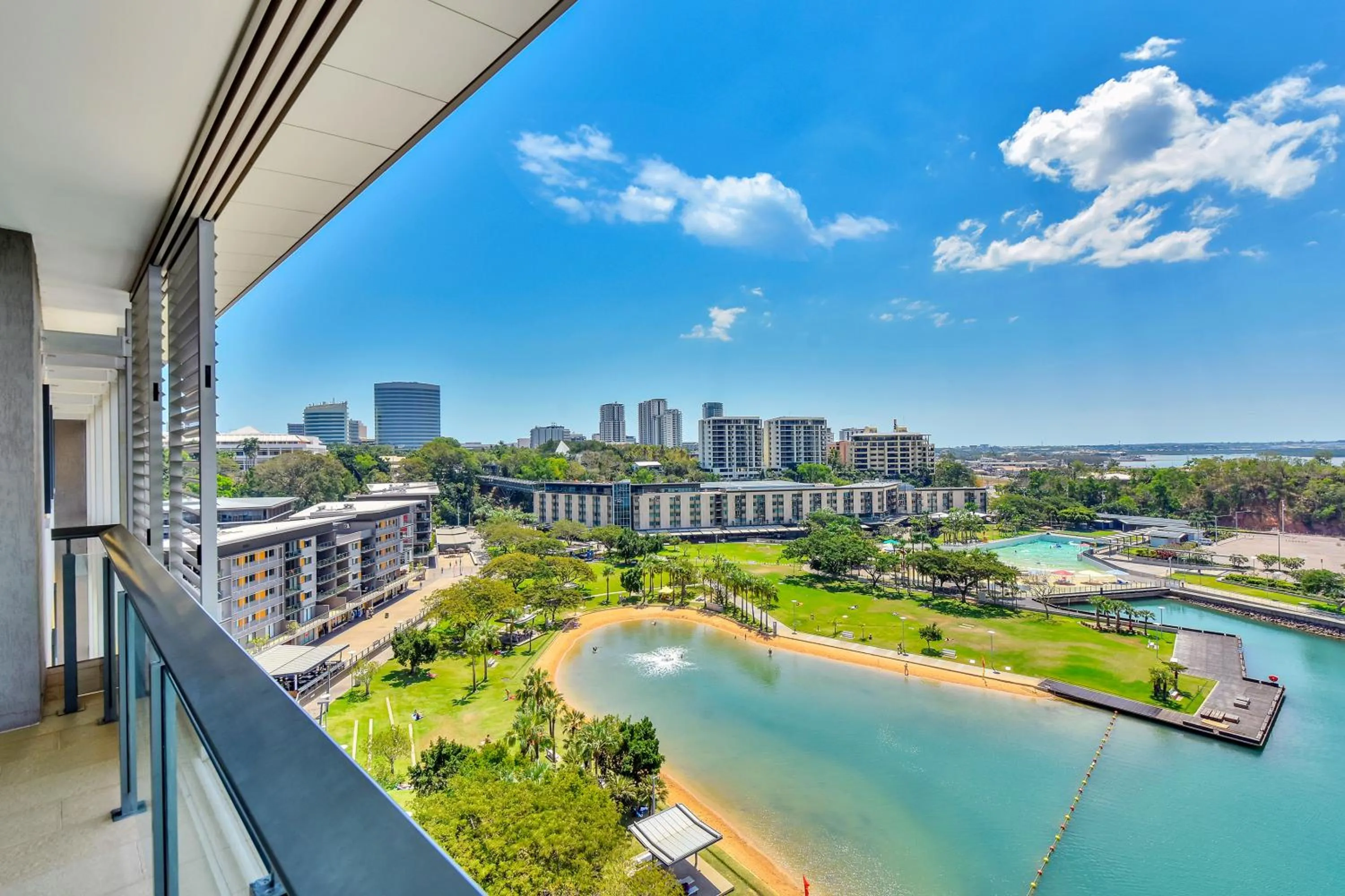 Sea view in Darwin Waterfront Short Stay Apartments