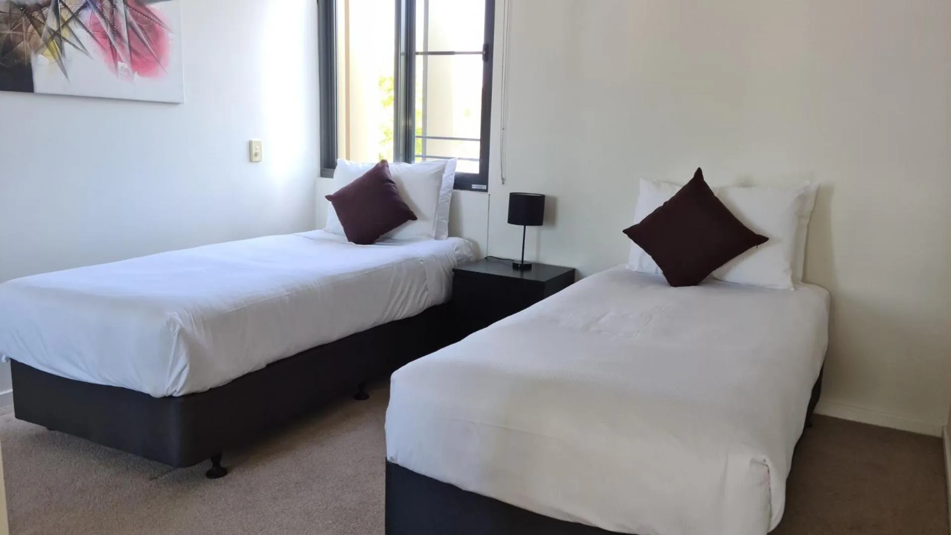 Bedroom, Bed in Darwin Waterfront Short Stay Apartments