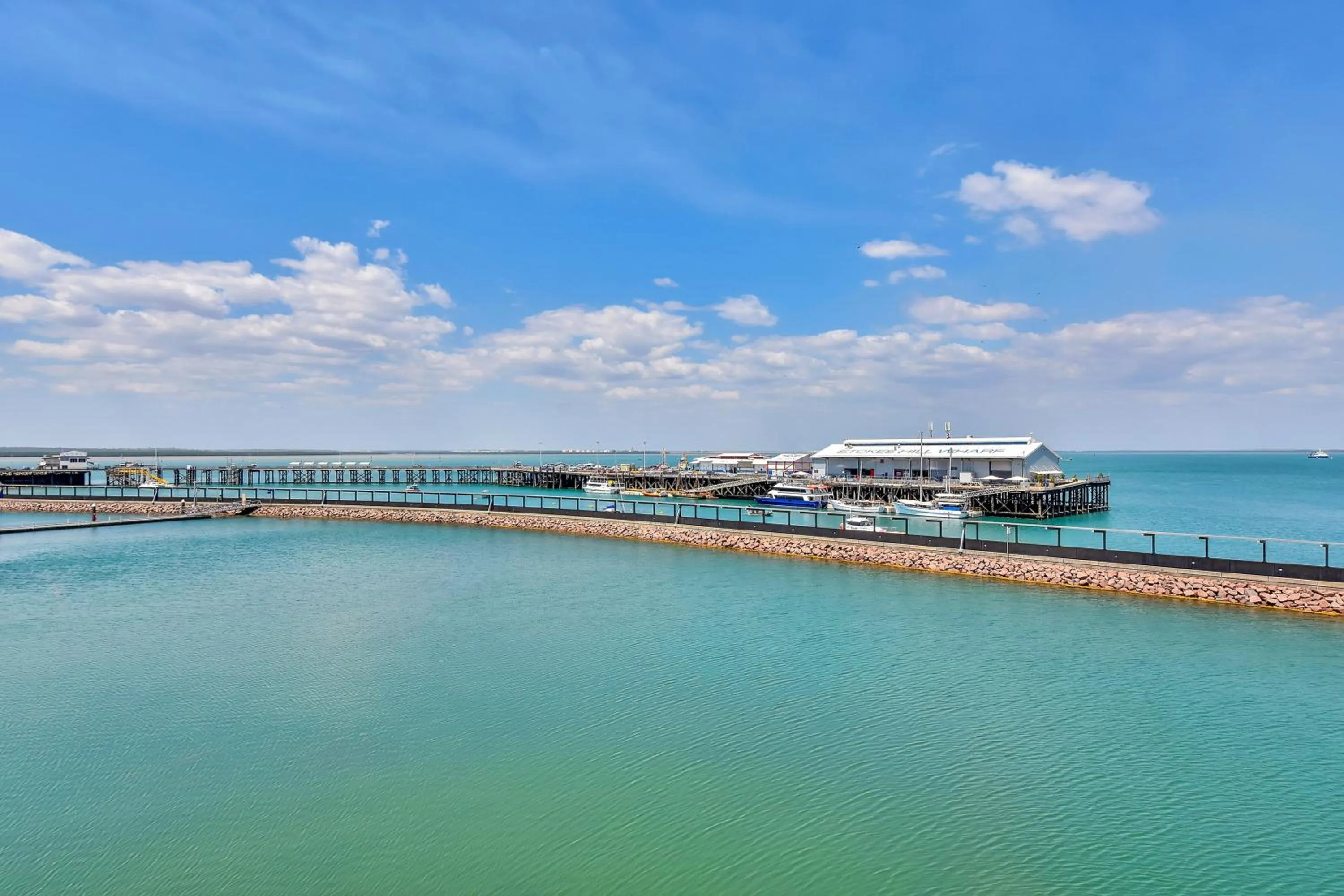 Sea view in Darwin Waterfront Short Stay Apartments