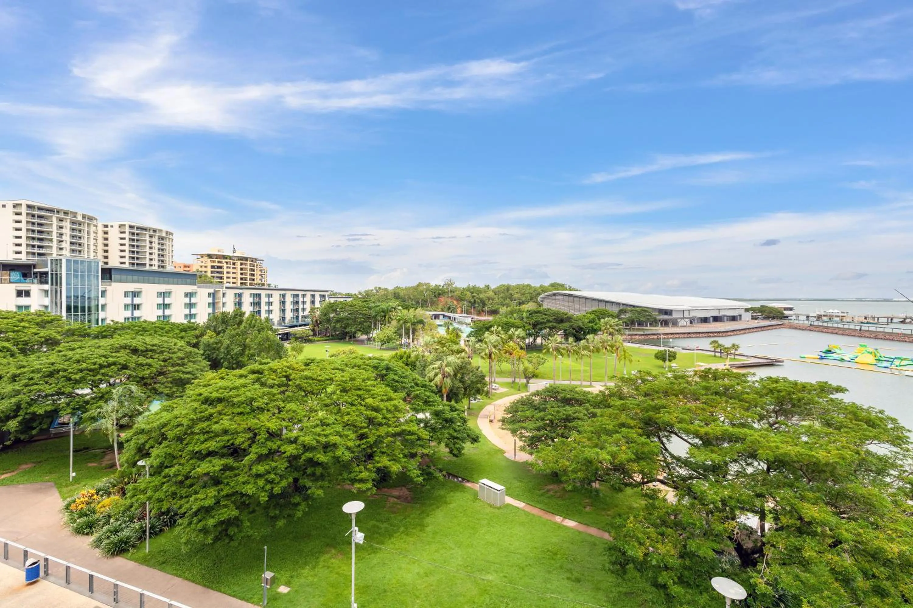 Sea view in Darwin Waterfront Short Stay Apartments