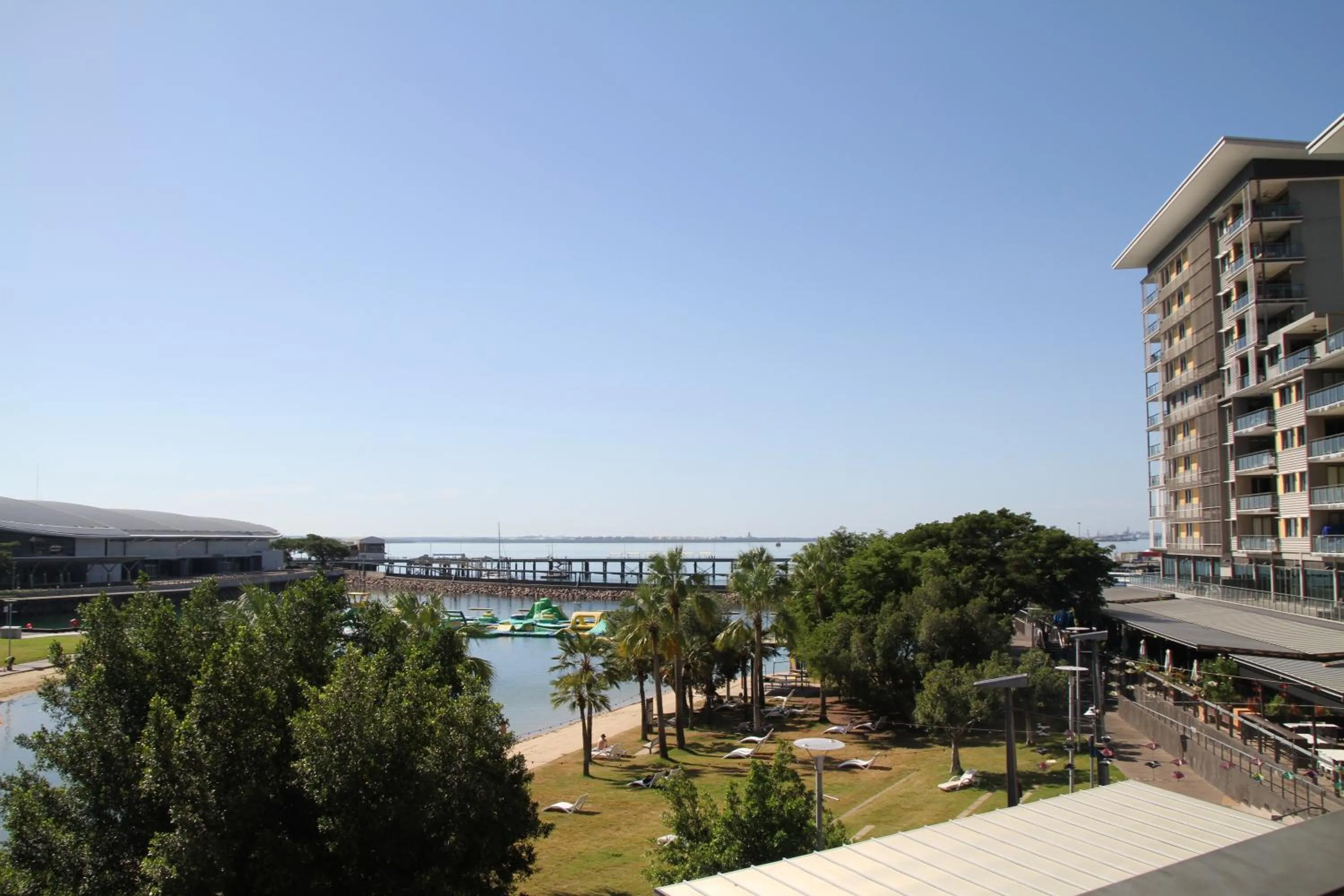Sea view in Darwin Waterfront Short Stay Apartments