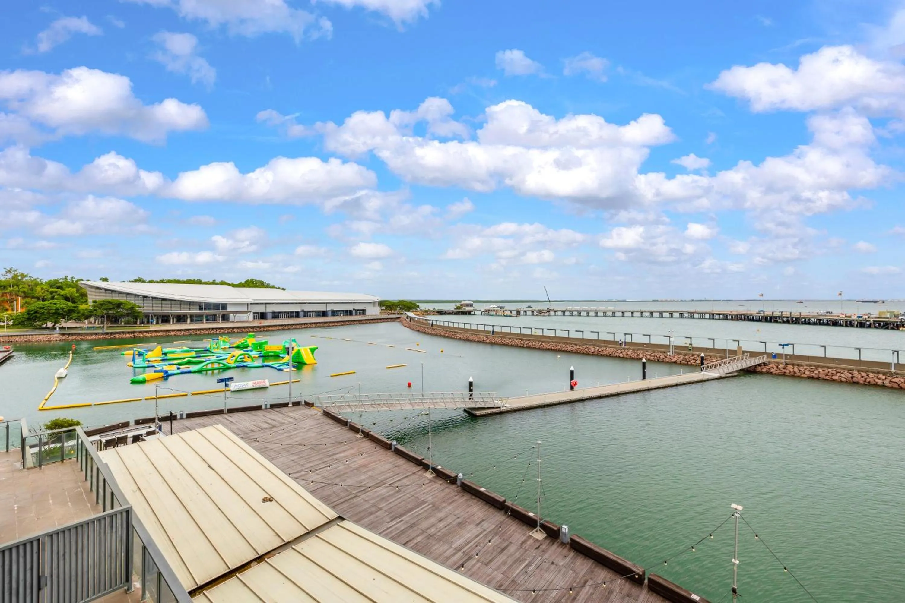 Sea view in Darwin Waterfront Short Stay Apartments