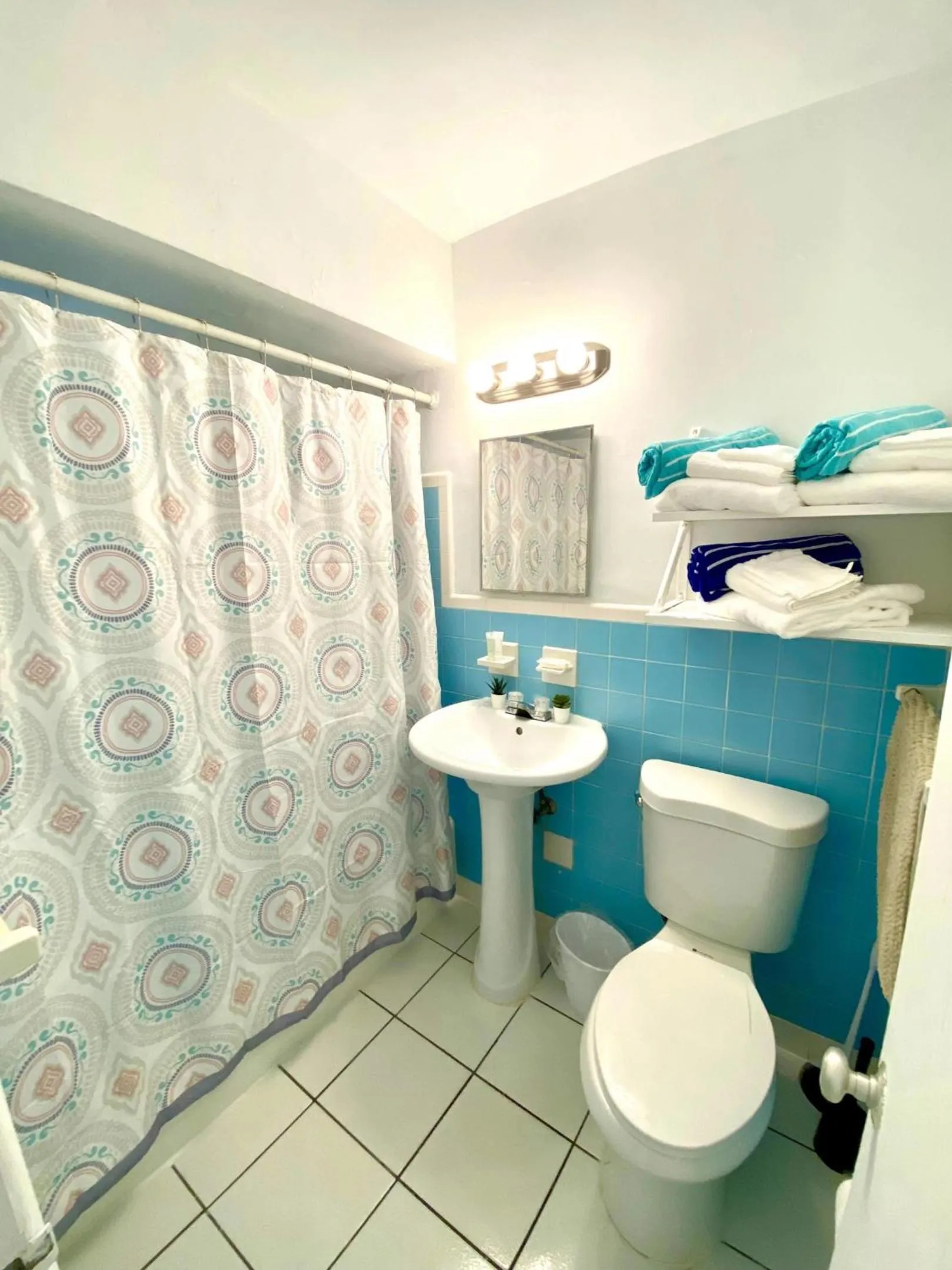 Shower in Southwinds Inn by The Gold Nests