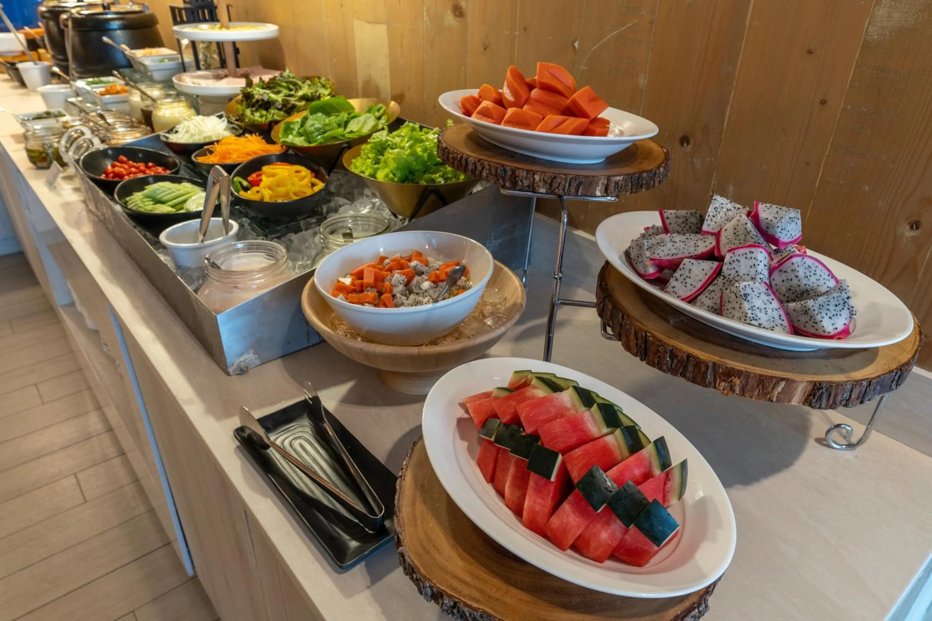 Breakfast in Golden Tulip Pattaya Beachfront Resort