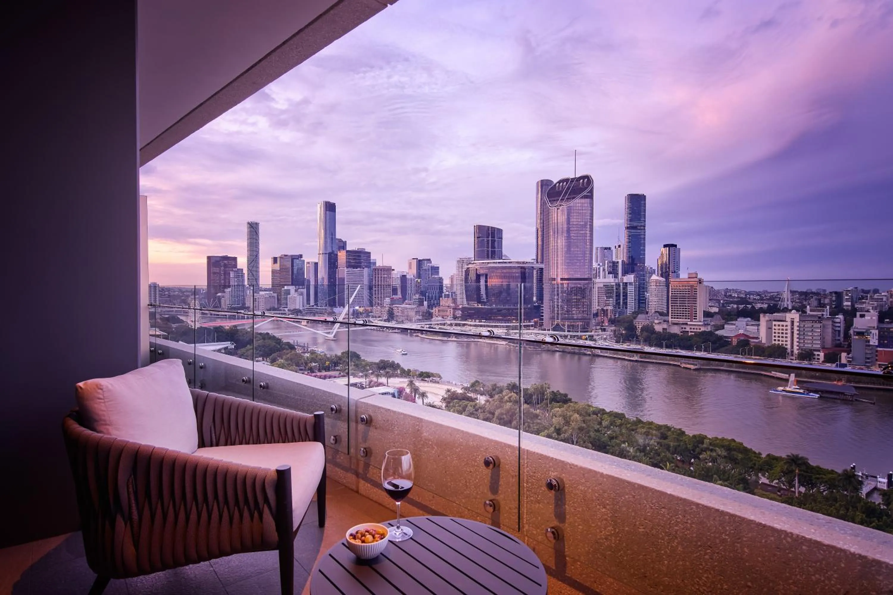 Balcony/Terrace in Emporium Hotel South Bank