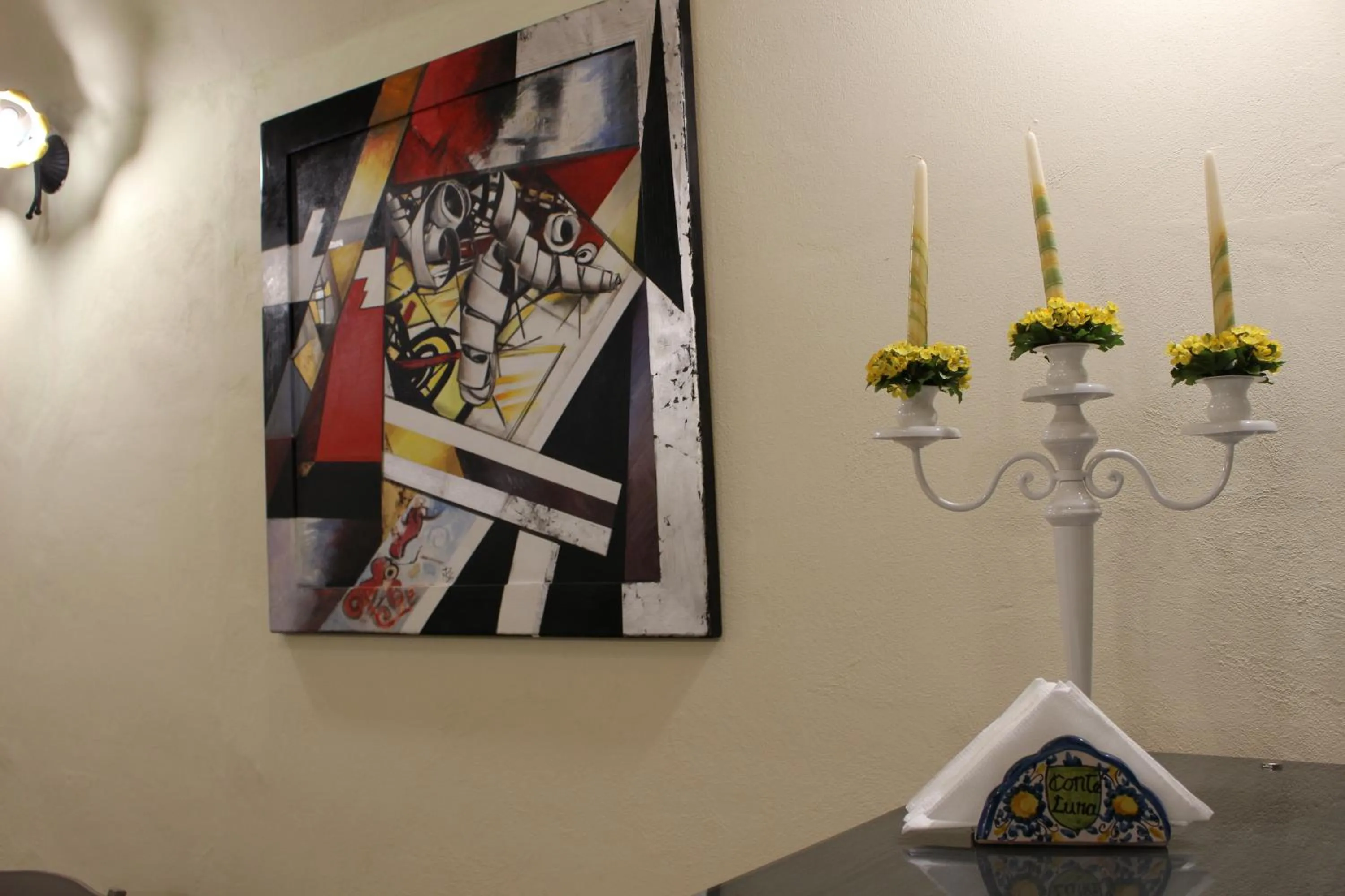 Lounge or bar in Bed and Breakfast Conte Luna