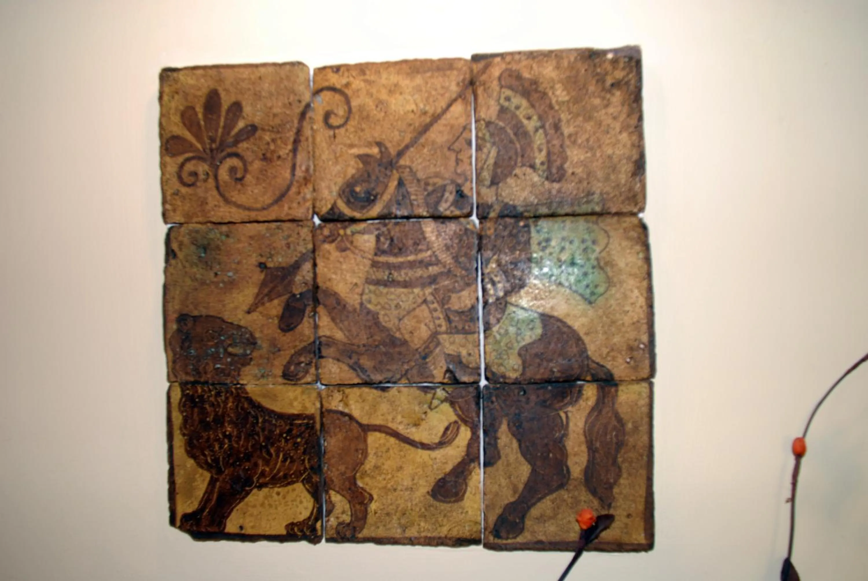 Decorative detail in Bed and Breakfast Conte Luna