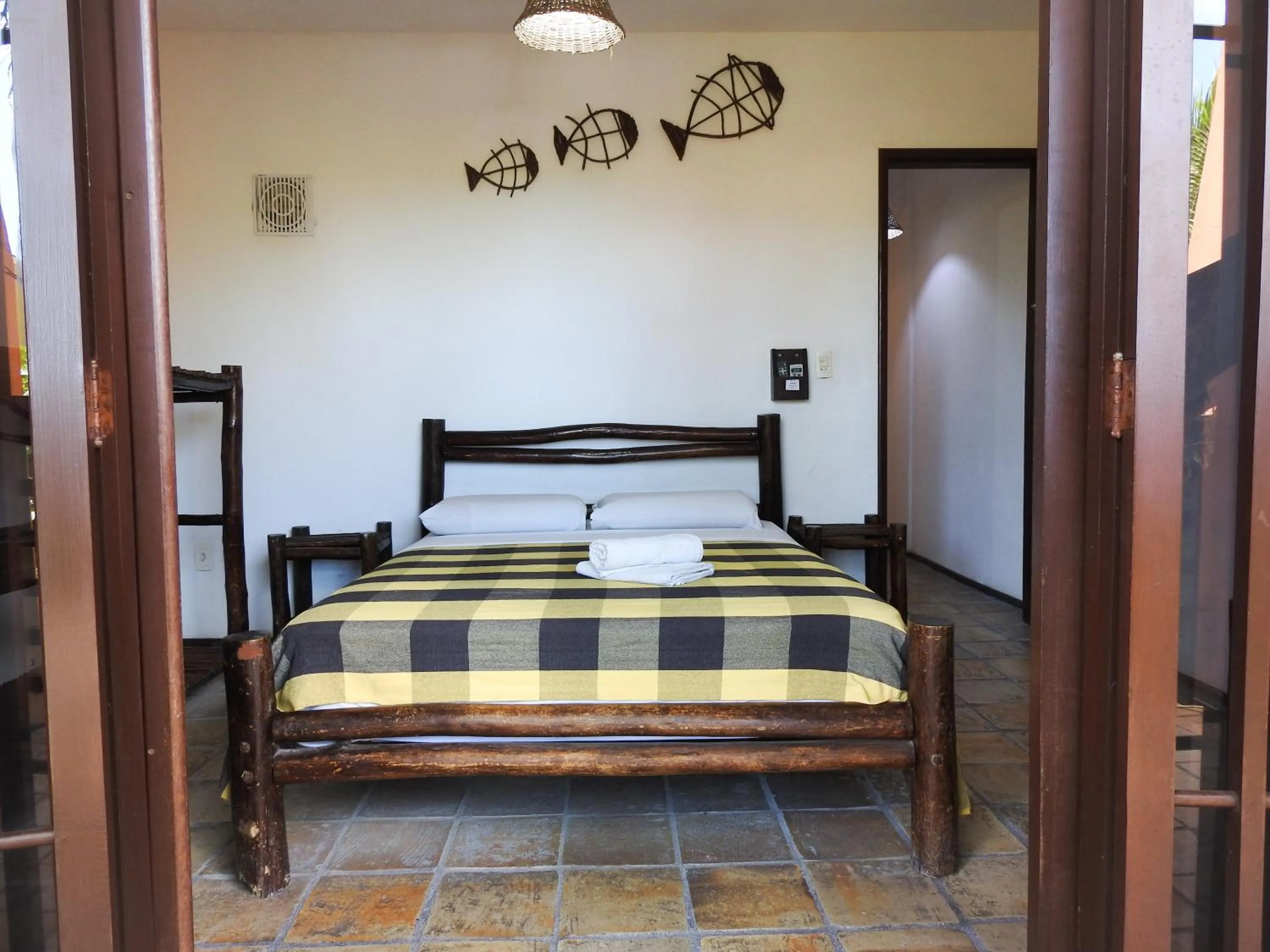 Bed in Apart Hotel Casa Grande