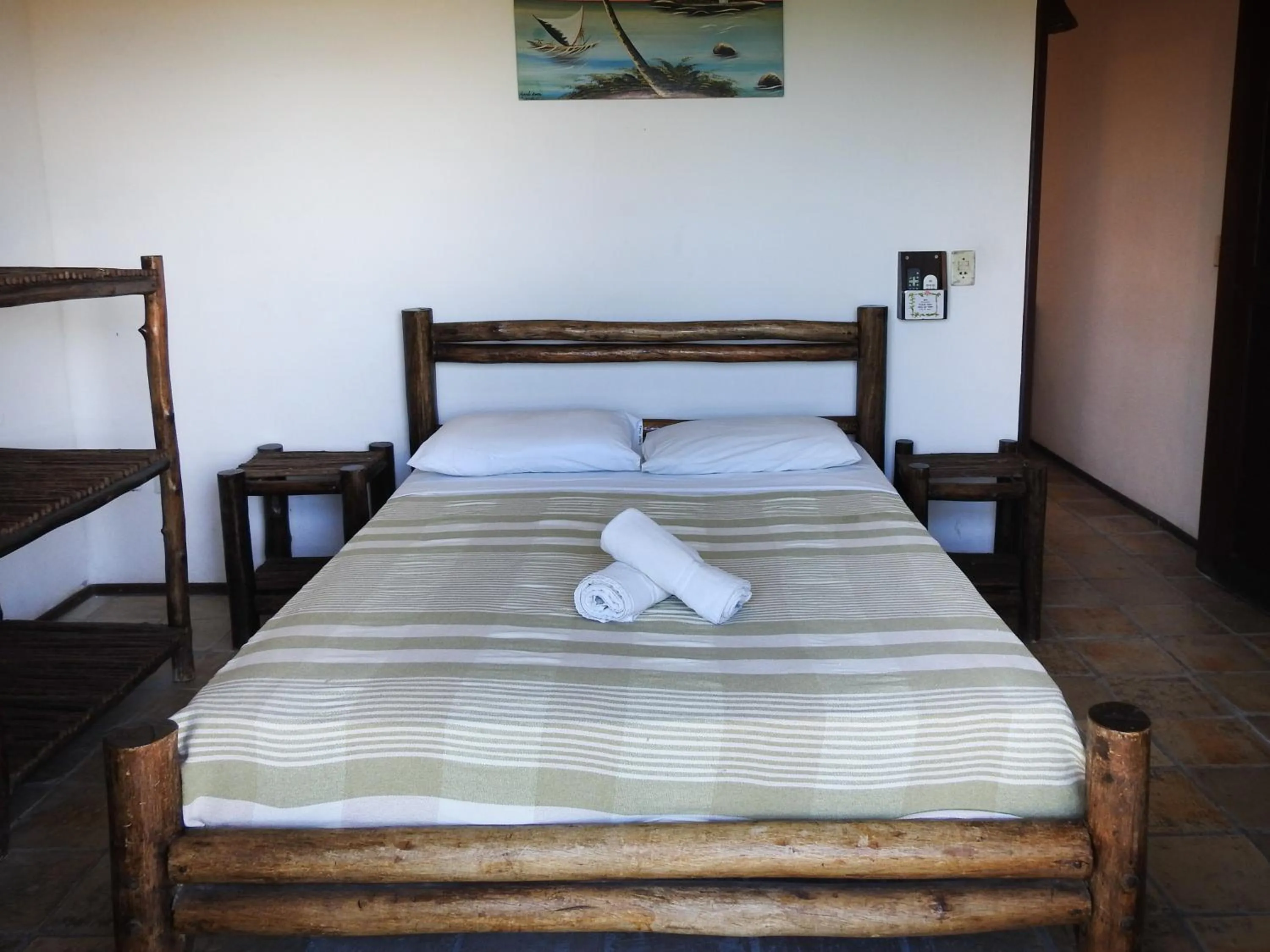 Bed in Apart Hotel Casa Grande