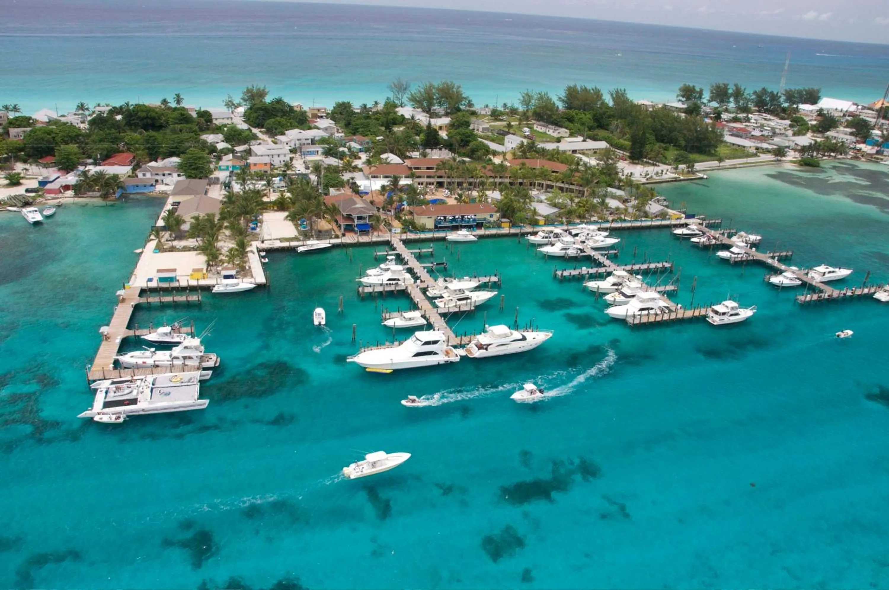 Bird's eye view in Bimini Big Game Club Resort & Marina