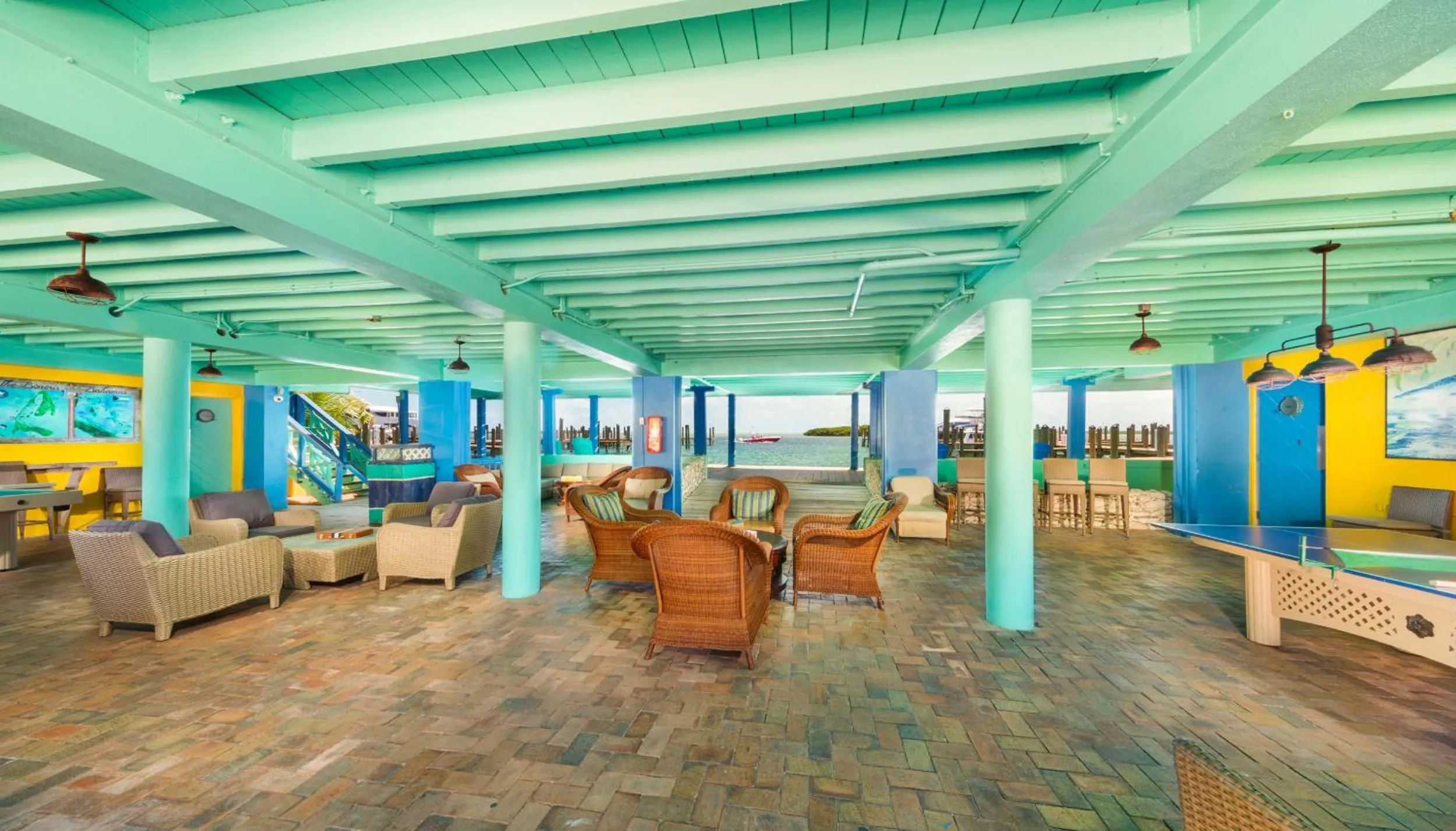 Game Room in Bimini Big Game Club Resort & Marina
