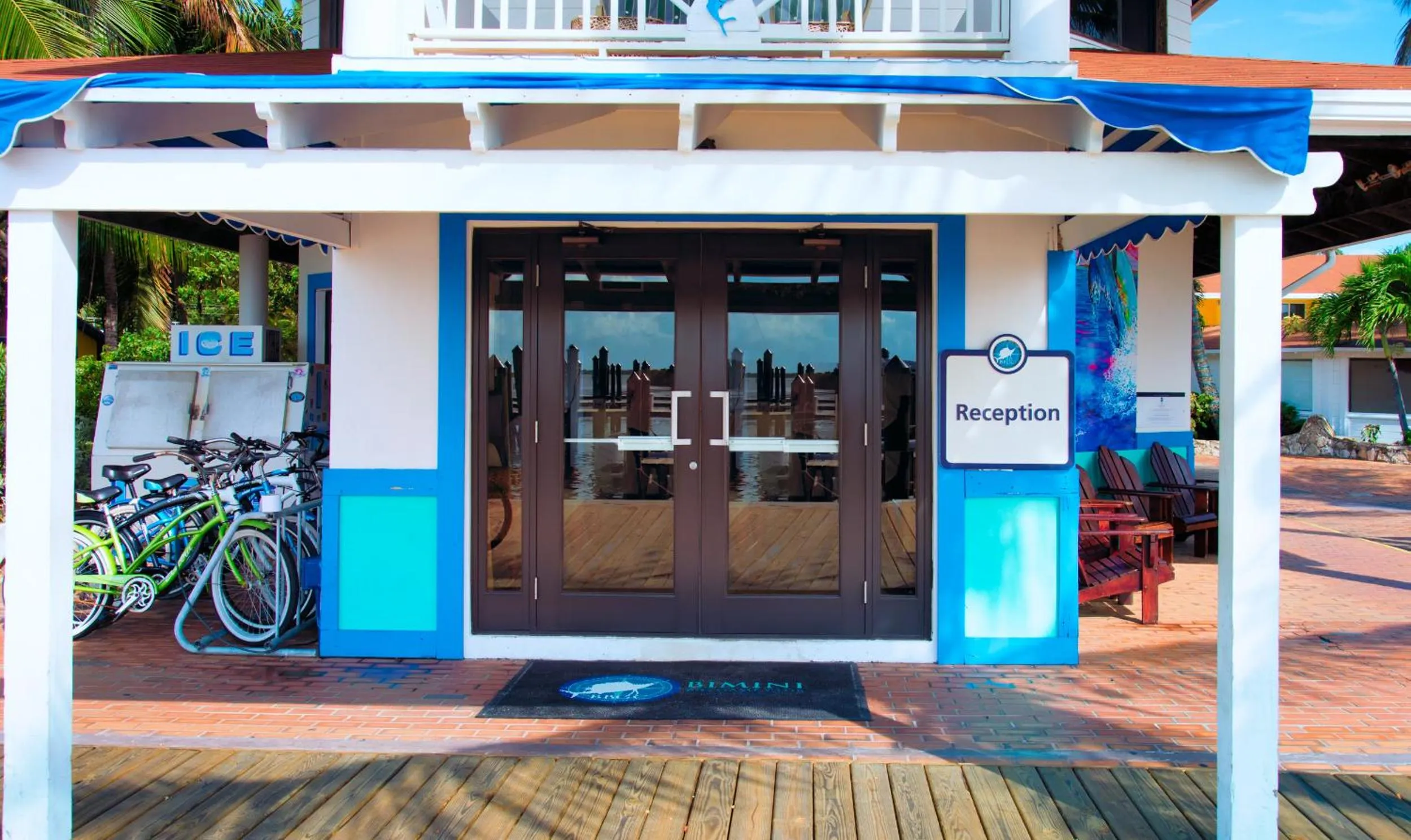 Lobby or reception in Bimini Big Game Club Resort & Marina