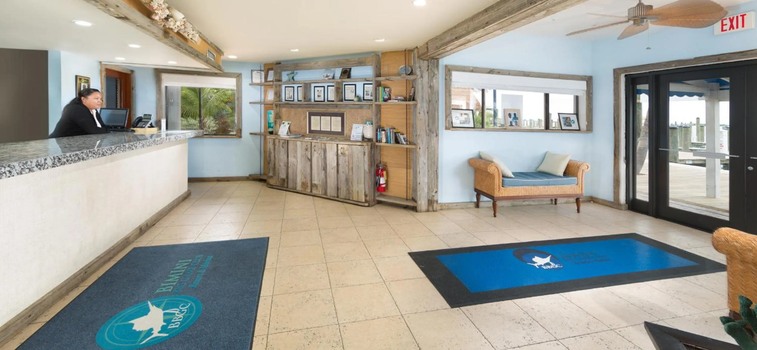 Lobby or reception in Bimini Big Game Club Resort & Marina