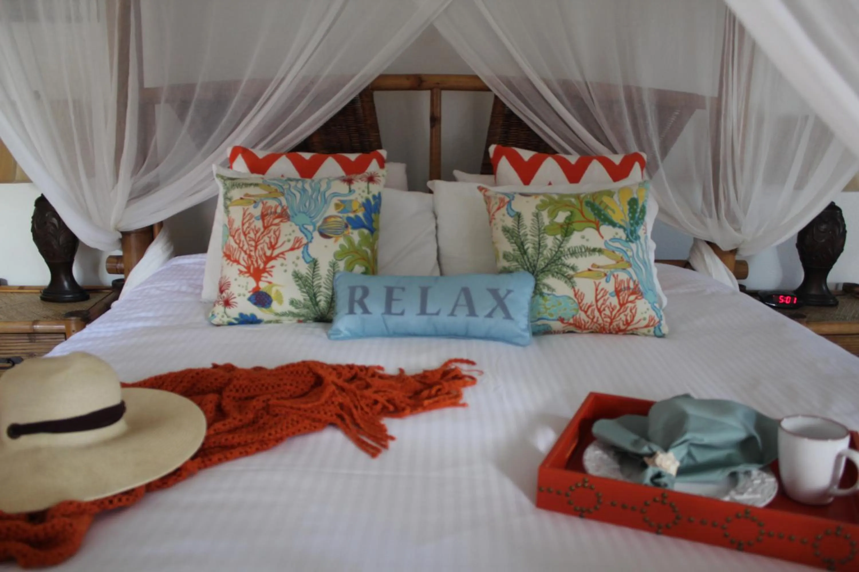 Bed in The Mafolie Hotel