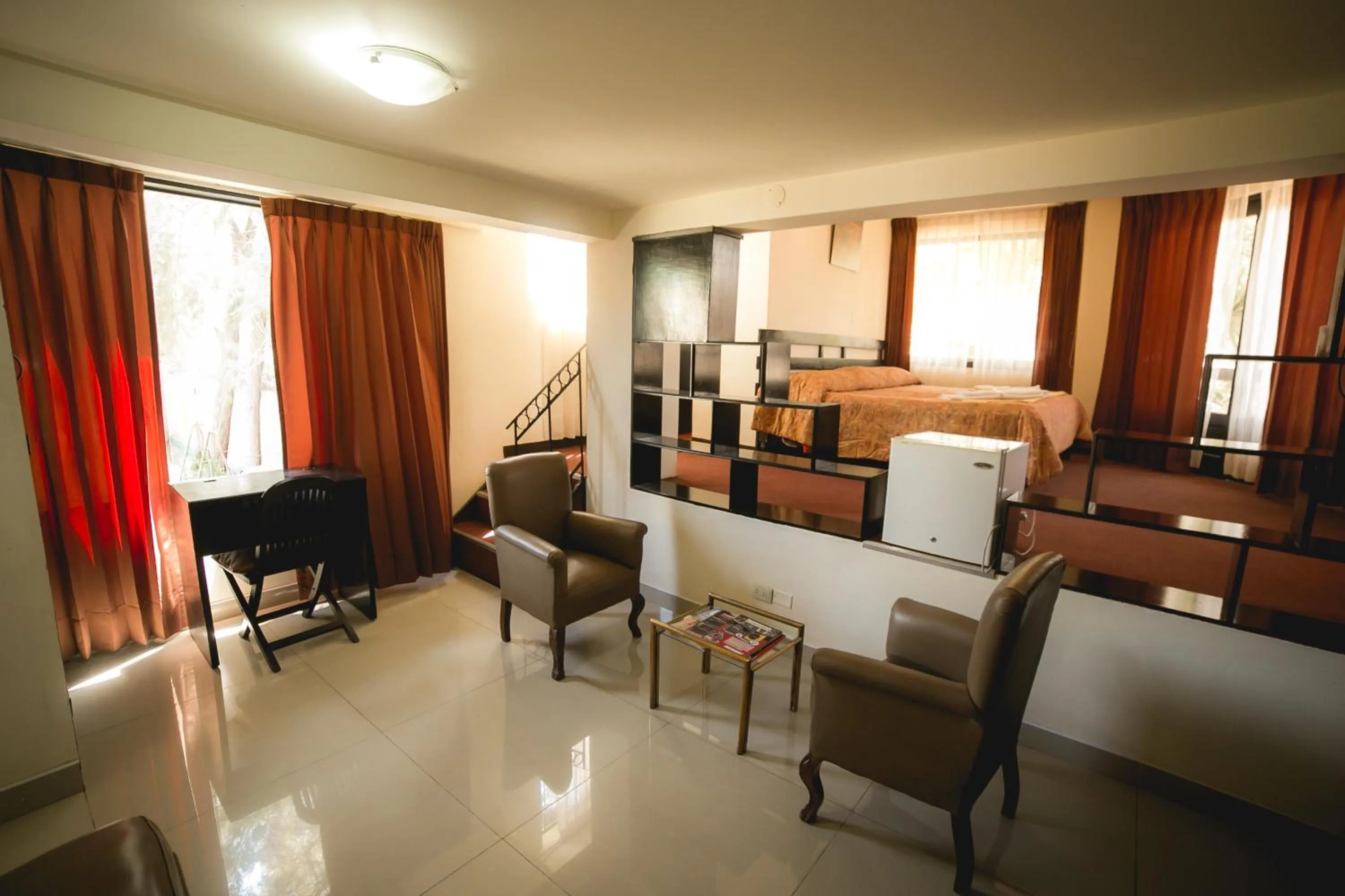 Living room in Hotel Andenes