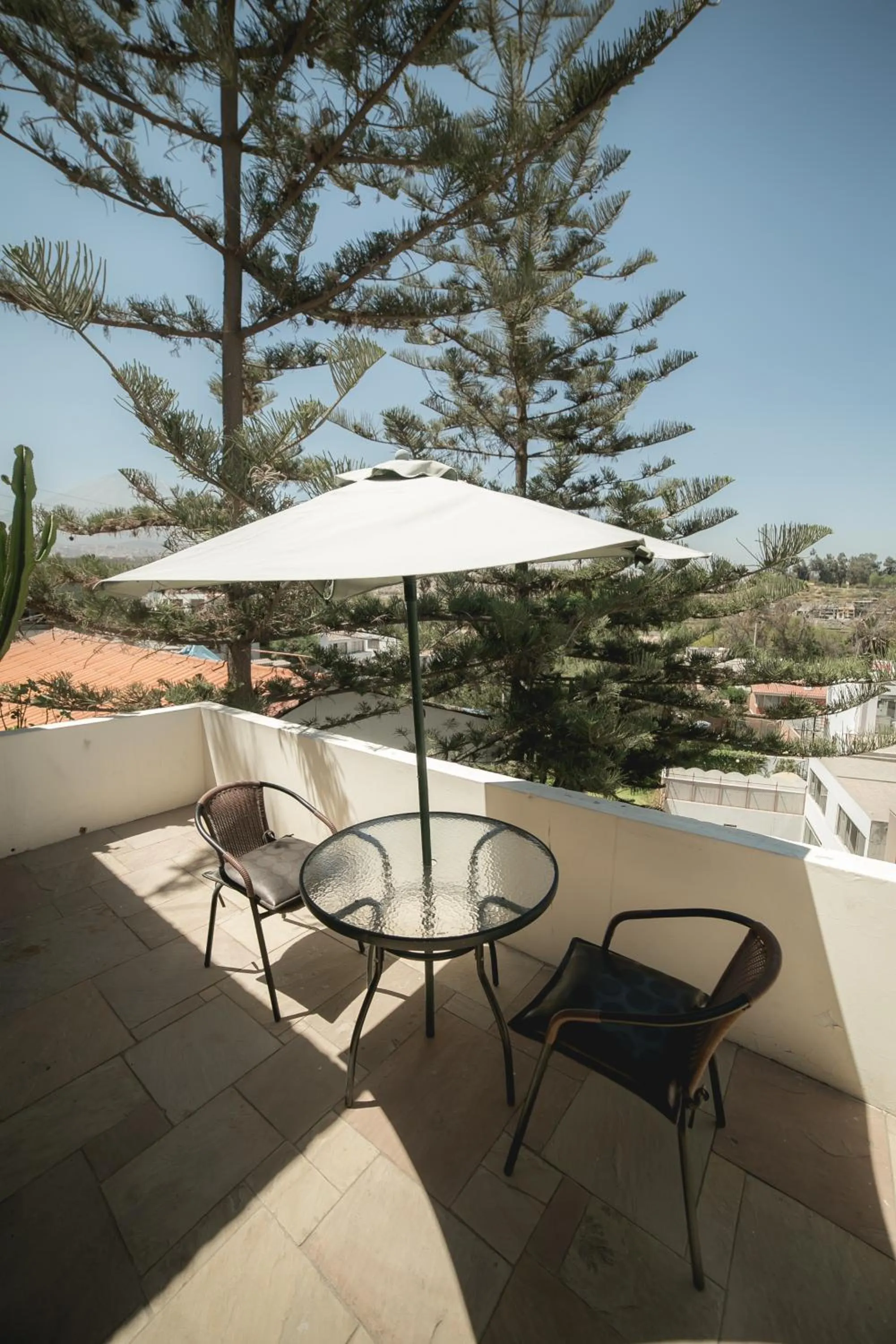 Balcony/Terrace in Hotel Andenes