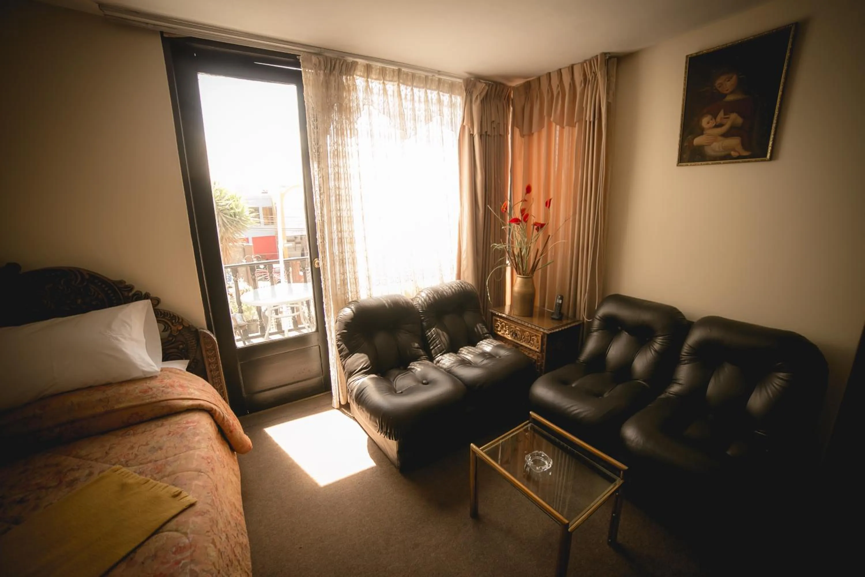 Bedroom, Bed in Hotel Andenes