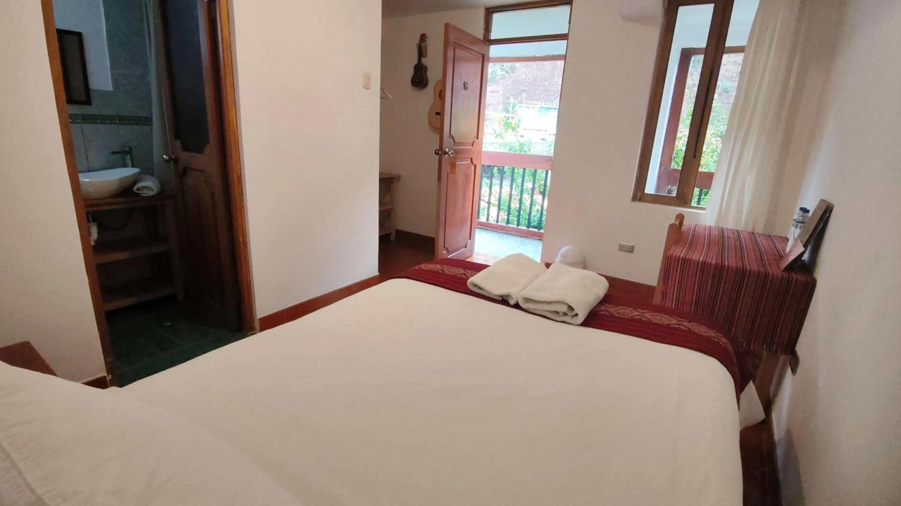 Bed in Hospedaje Chaska Pisac