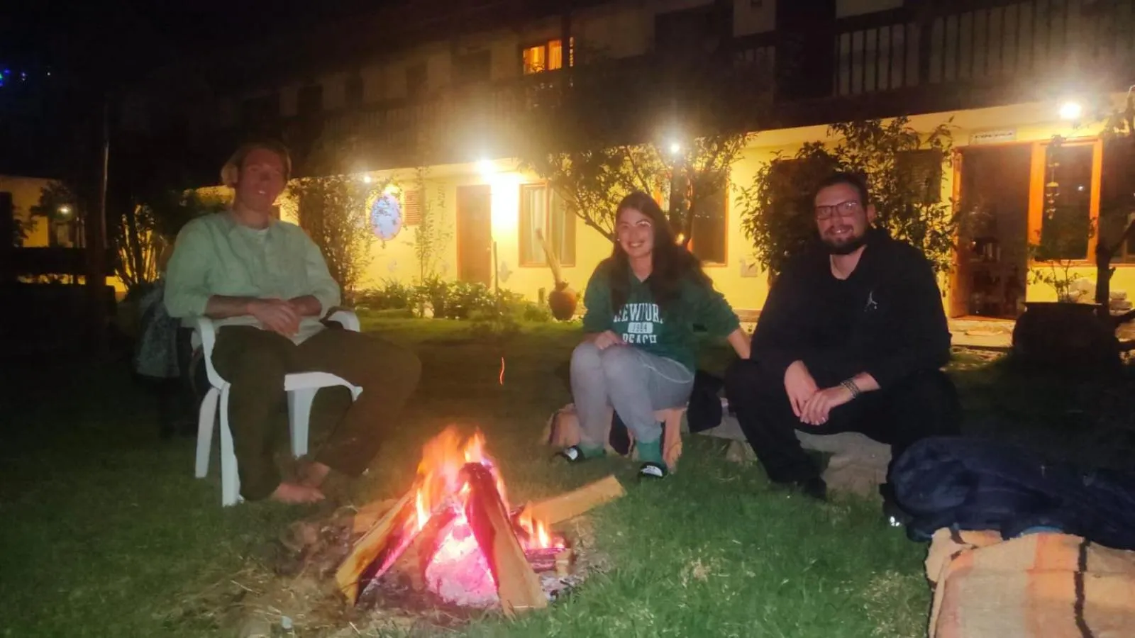 Garden in Hospedaje Chaska Pisac