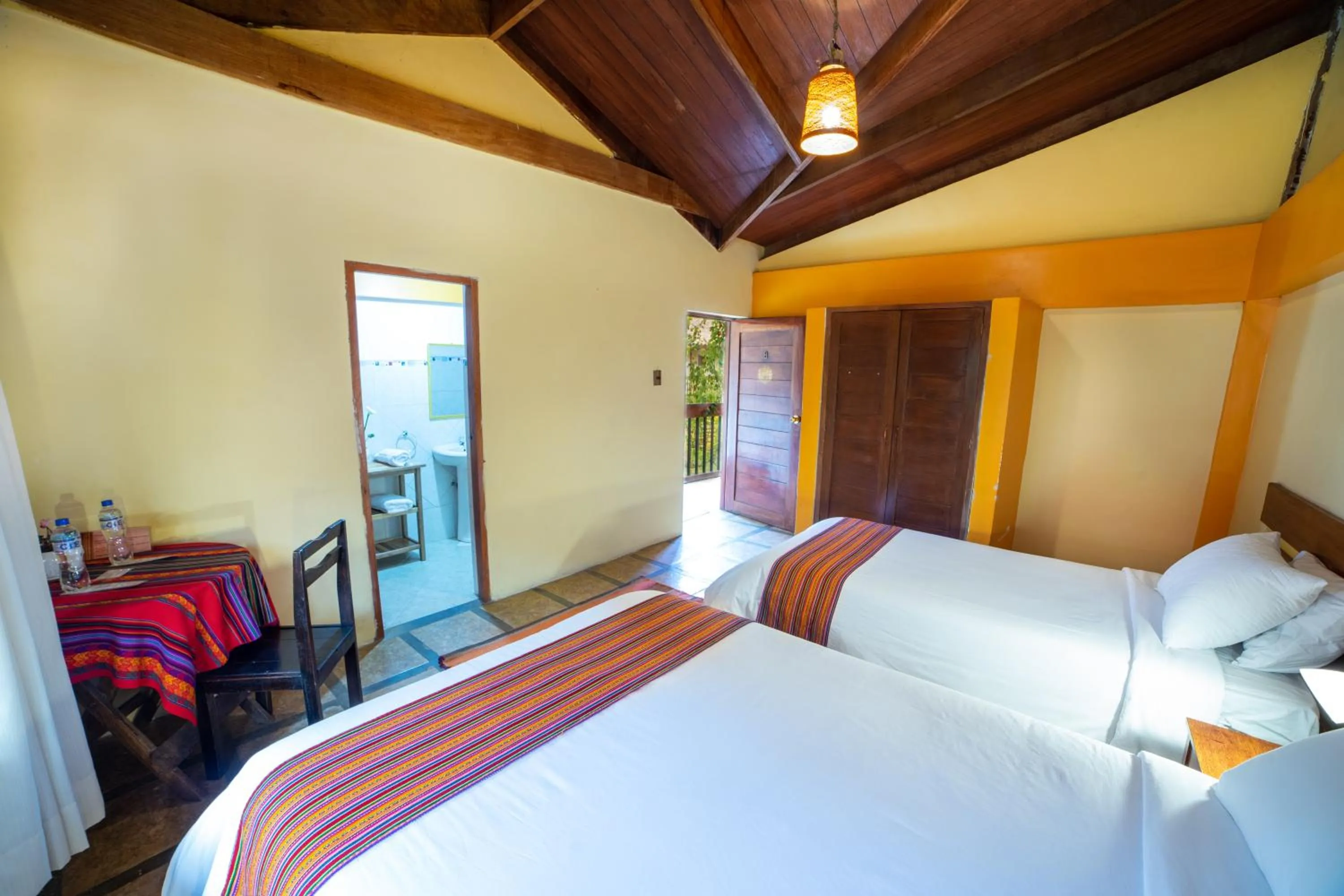 Bed in Hospedaje Chaska Pisac