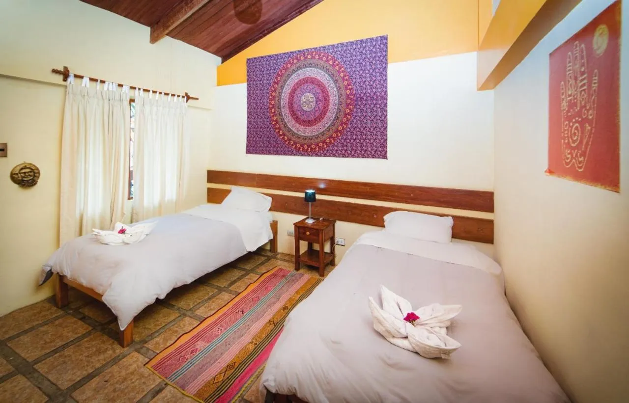 Garden view, Bed in Hospedaje Chaska Pisac