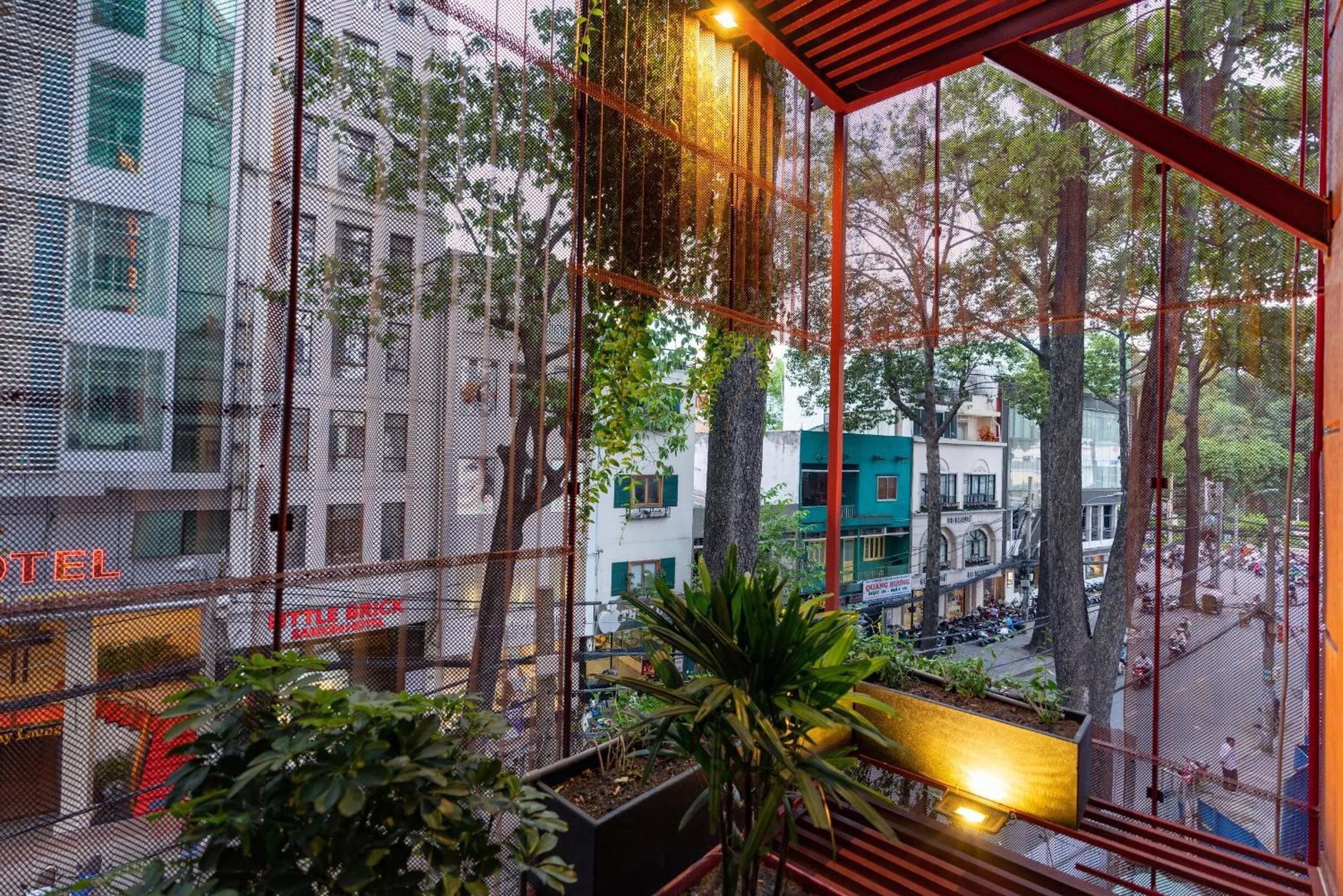 Property building in 9 Hostel and Bar