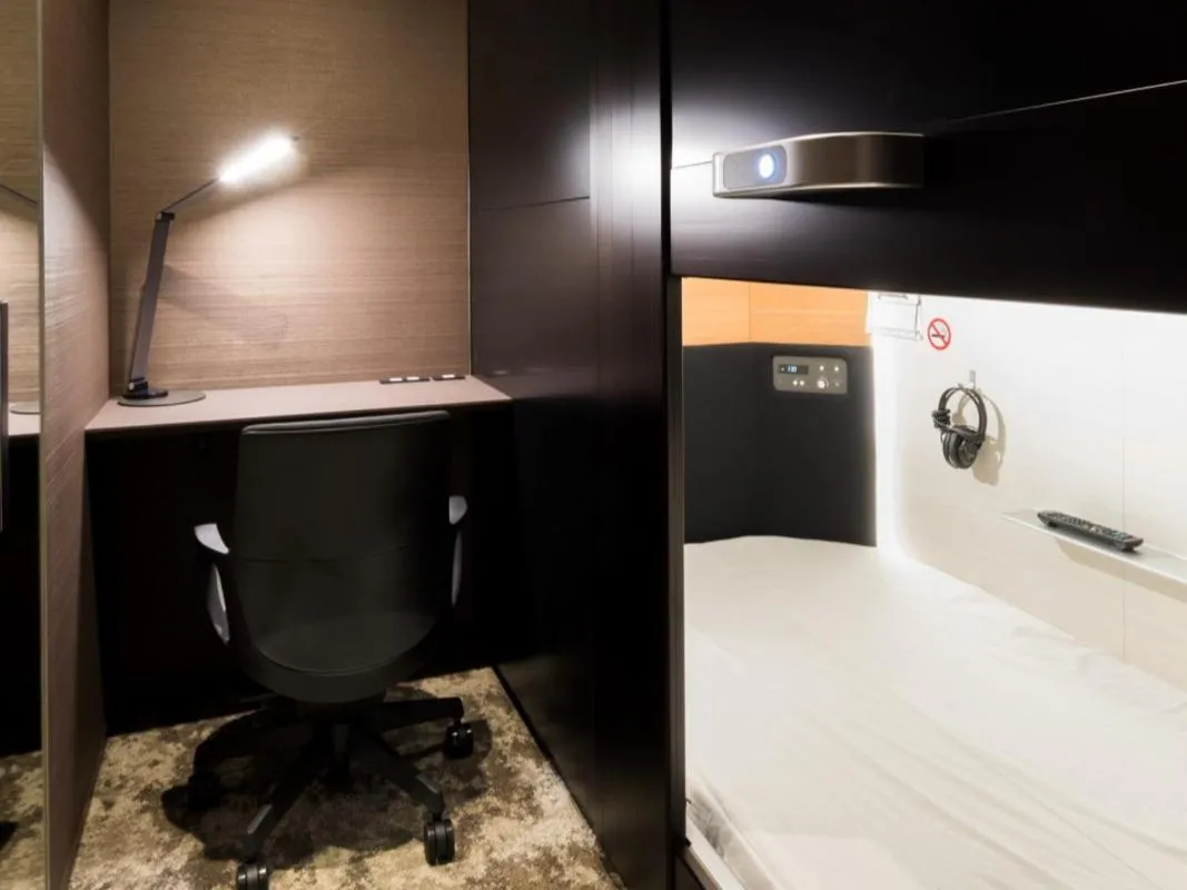 Photo of the whole room in Glansit Kyoto Kawaramachi