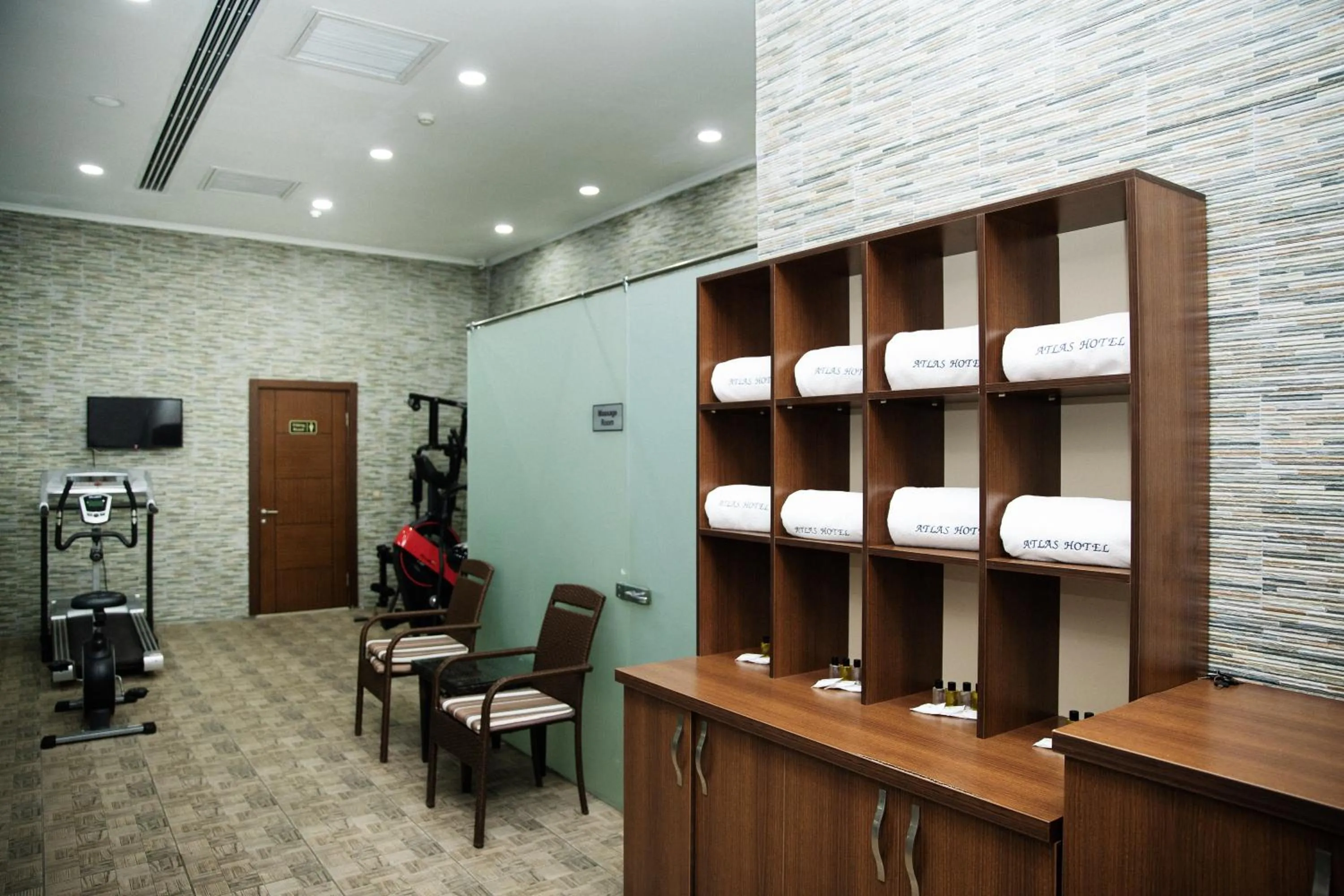 Fitness centre/facilities in Atlas Hotel Baku