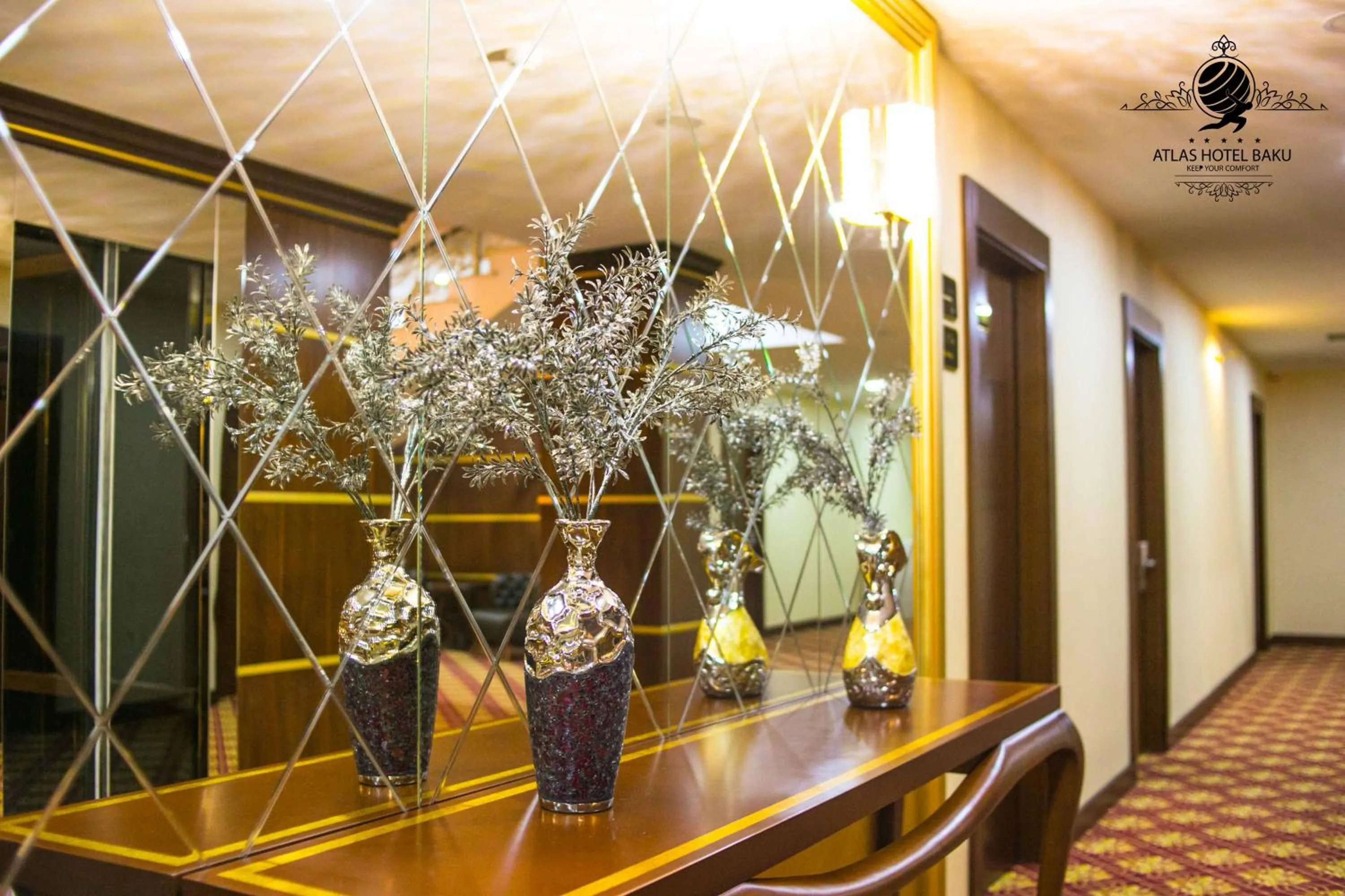 Lobby or reception in Atlas Hotel Baku