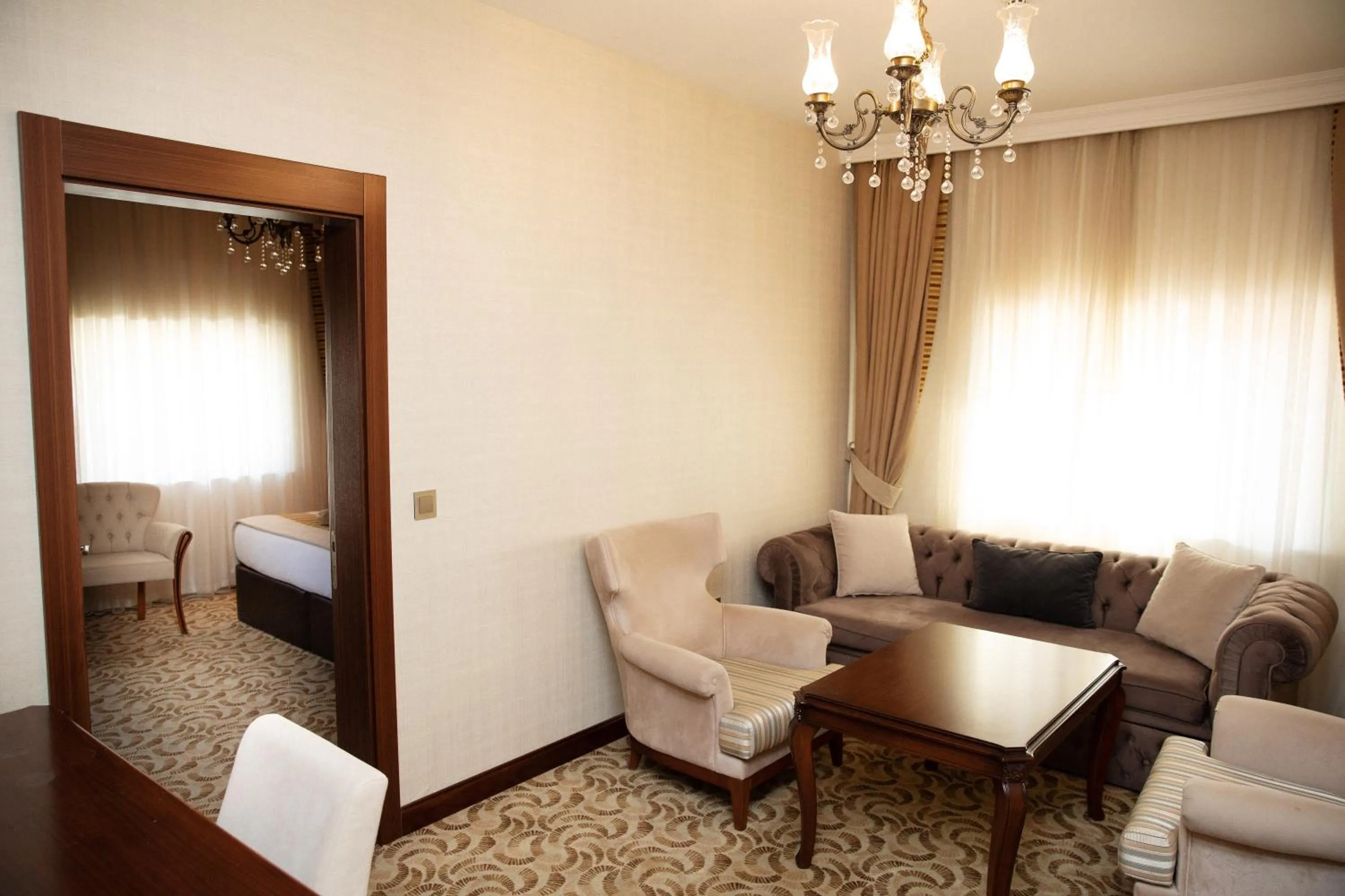 Bedroom in Atlas Hotel Baku