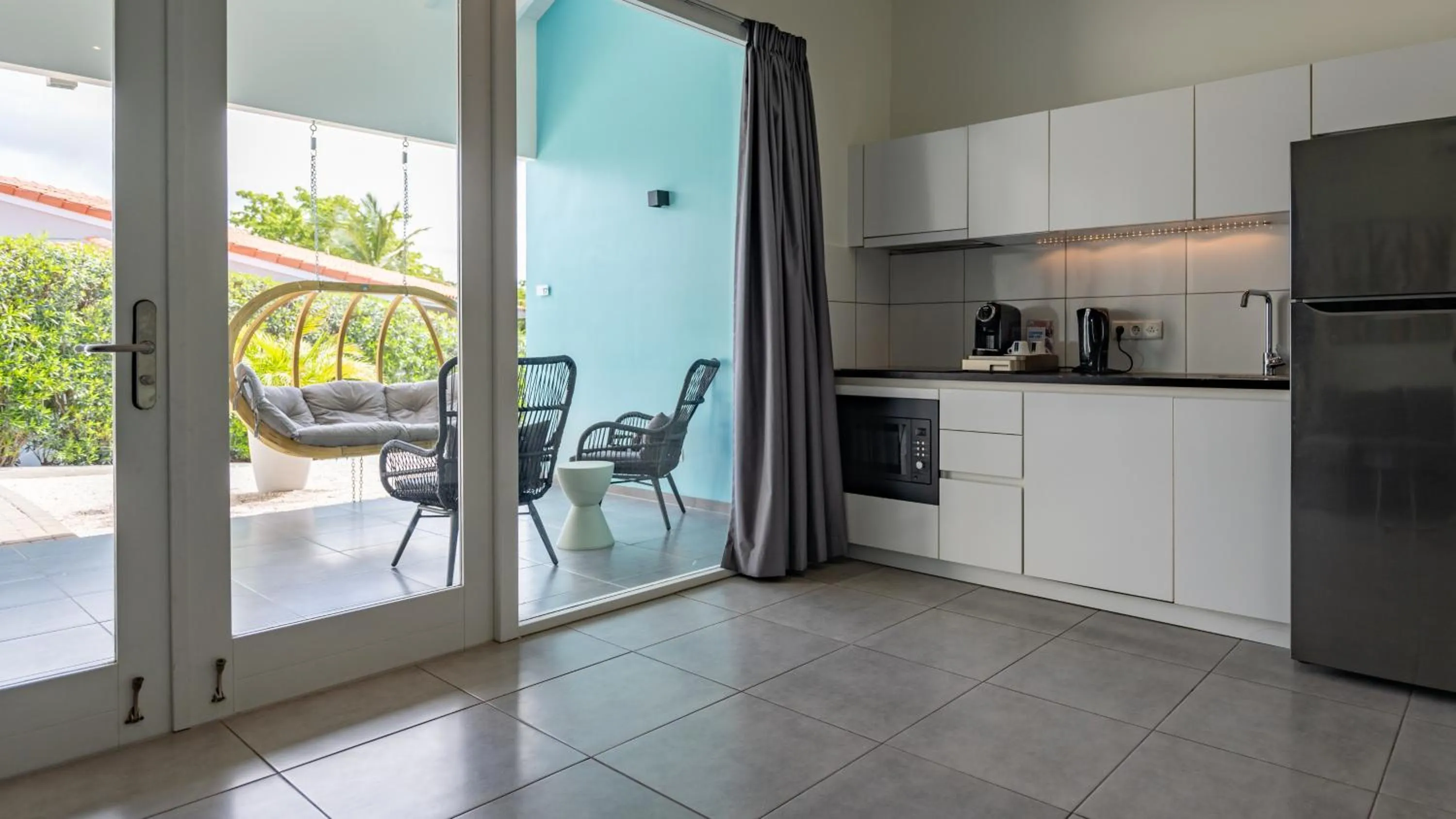 Kitchen or kitchenette in Blue Bay Lodges