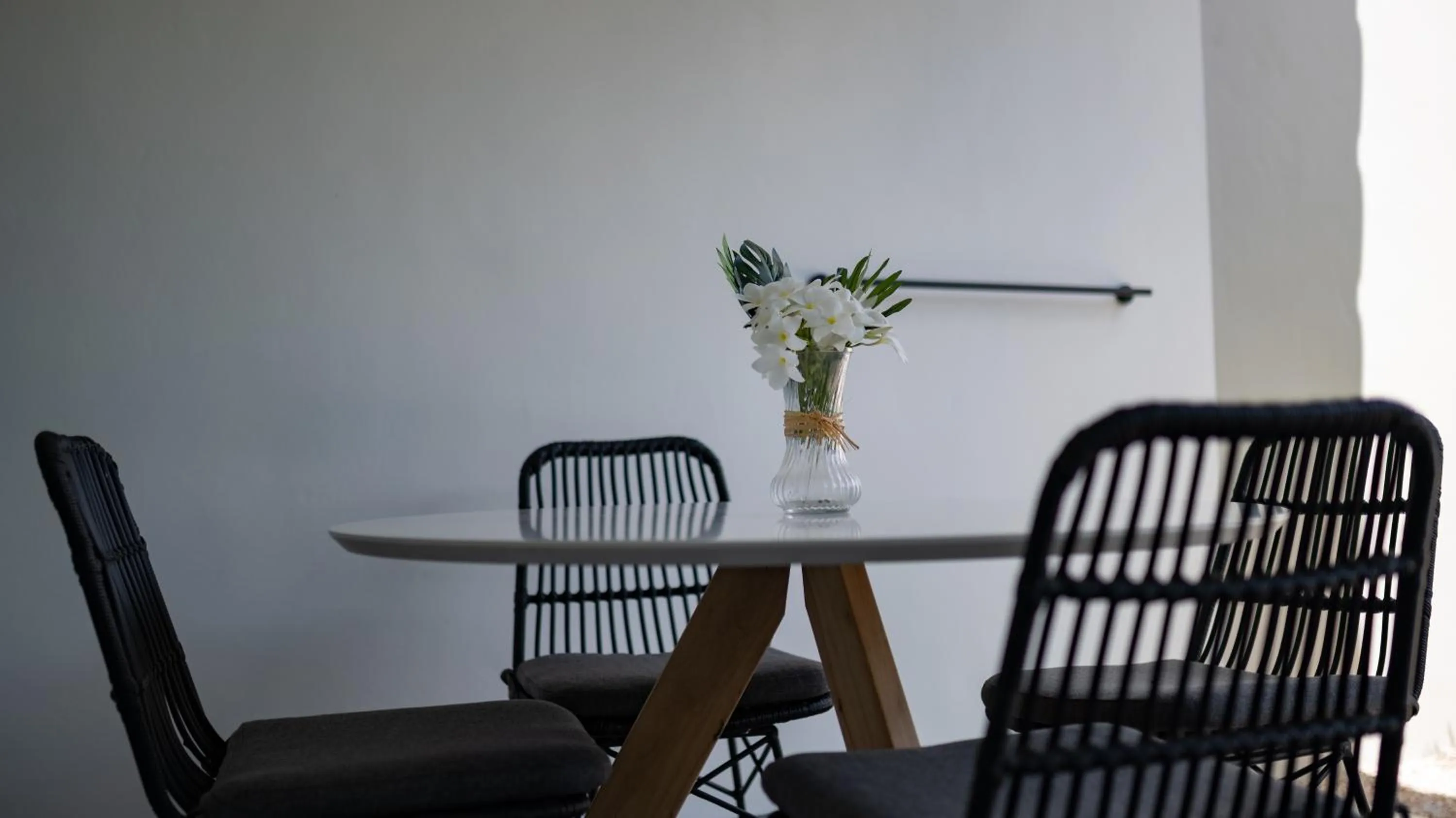 Dining area in Blue Bay Lodges